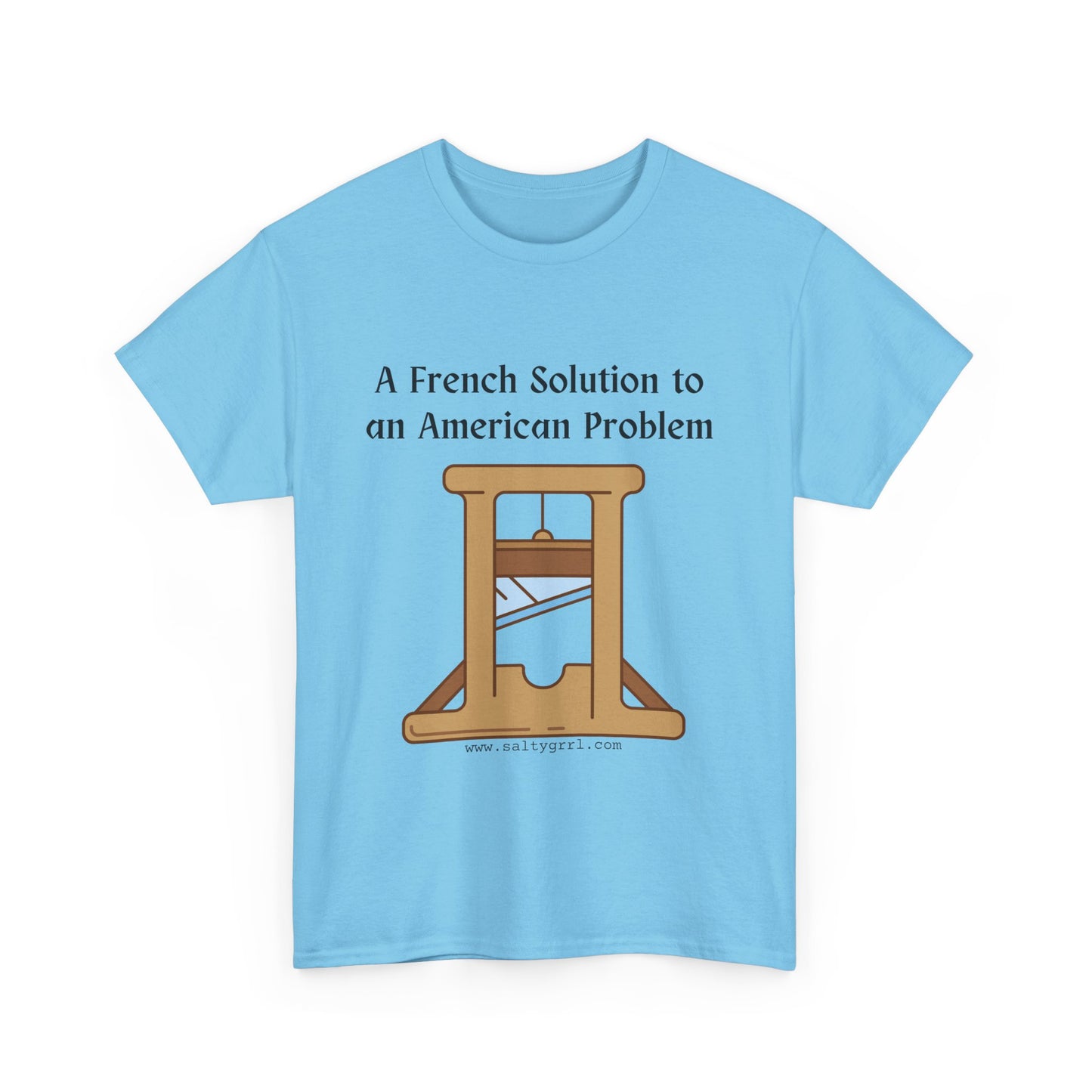 Salty Grrl Statement Tee - 'French Solution'