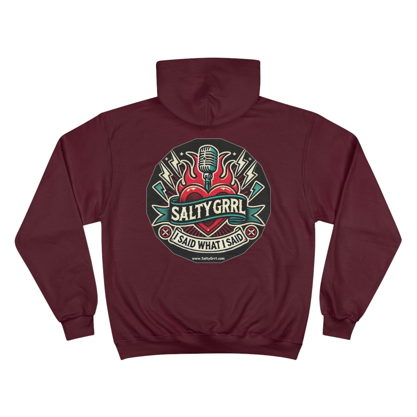 Woke Champion Hoodie - Cozy Graphic Pullover for Casual Wear