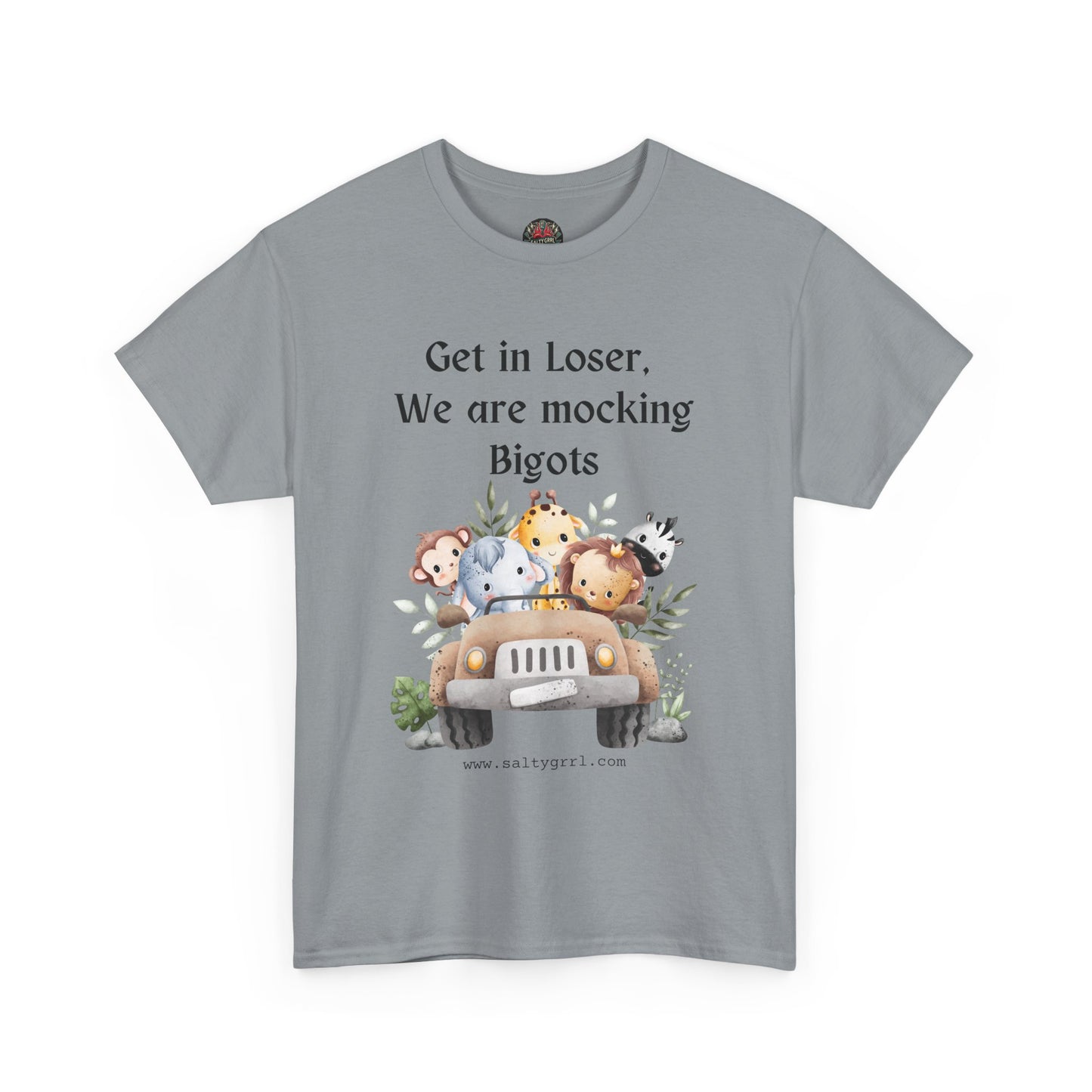 Salty Grrl Statement Tee - 'Mocking Bigots'