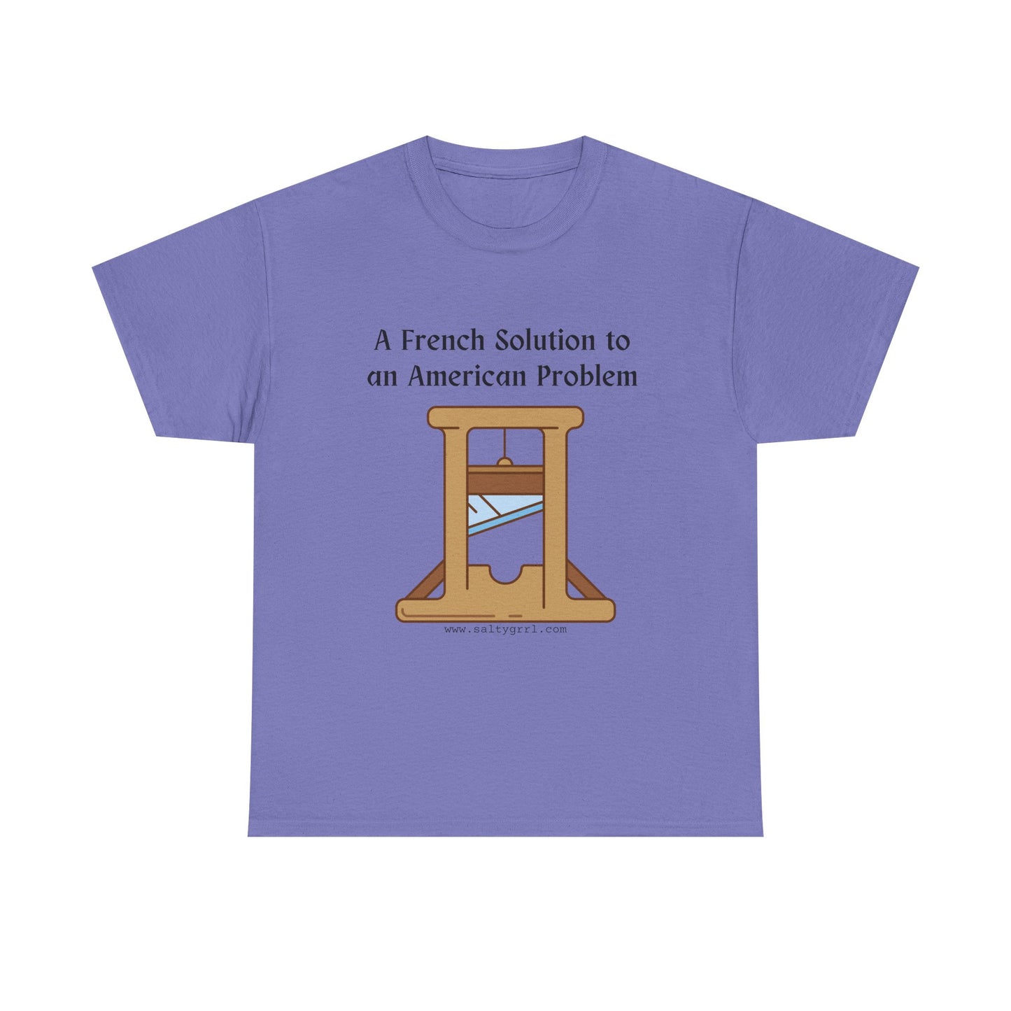 Salty Grrl Statement Tee - 'French Solution'