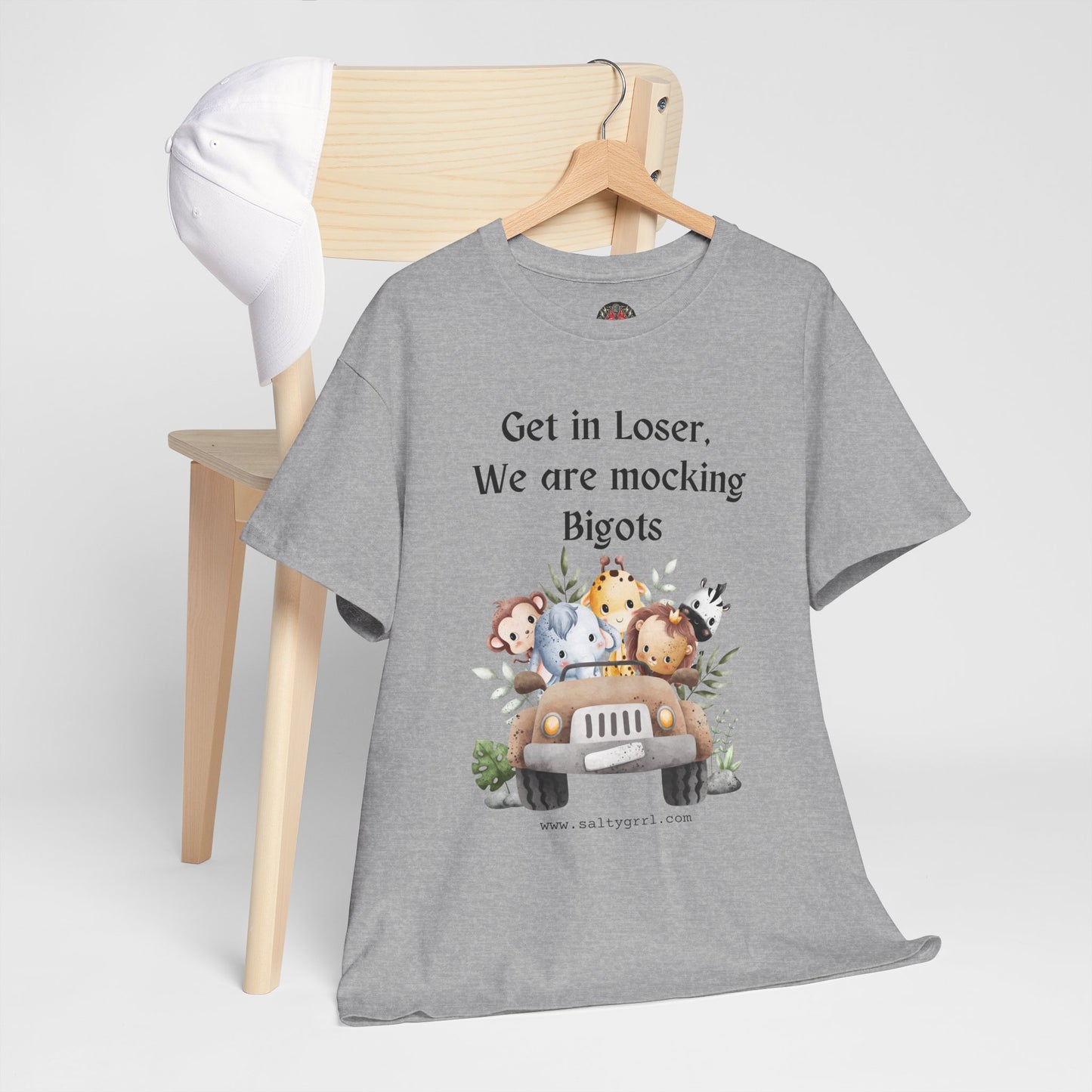 Salty Grrl Statement Tee - 'Mocking Bigots'