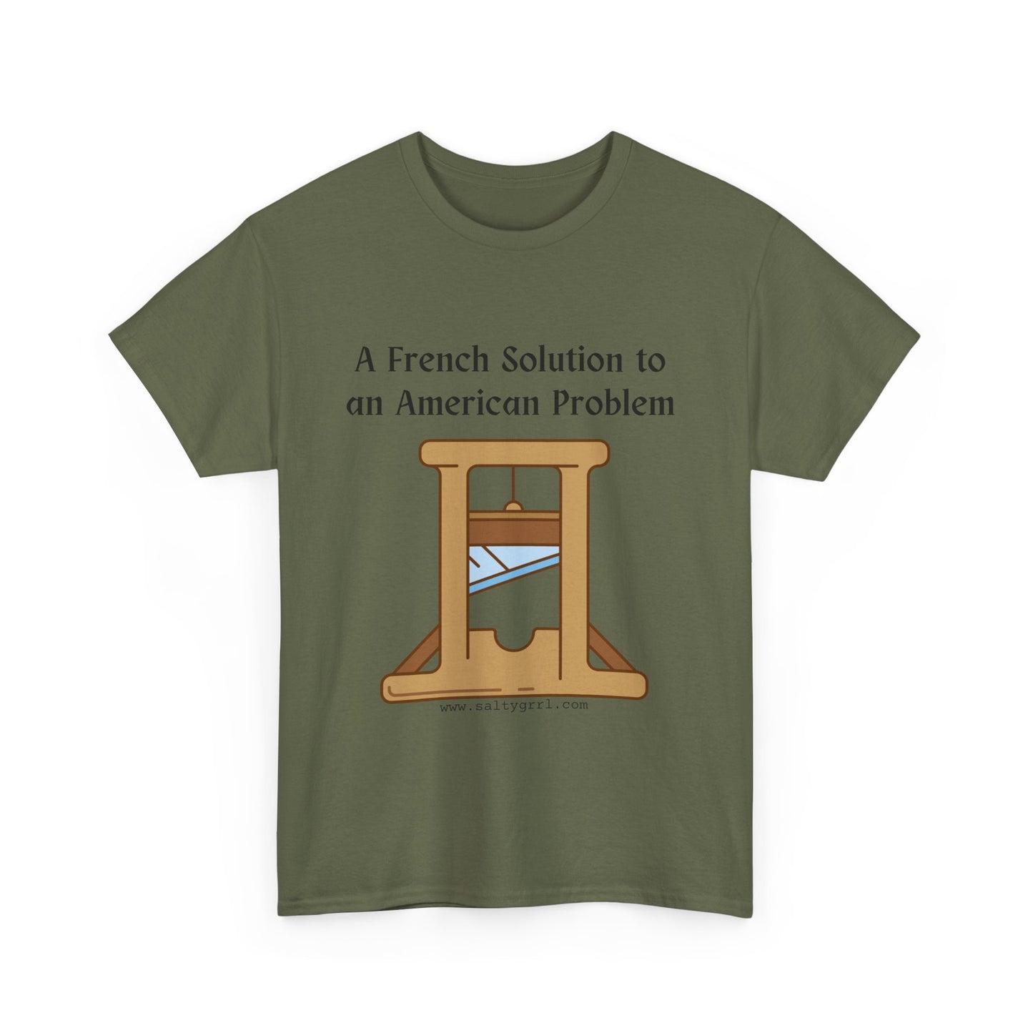 Salty Grrl Statement Tee - 'French Solution'