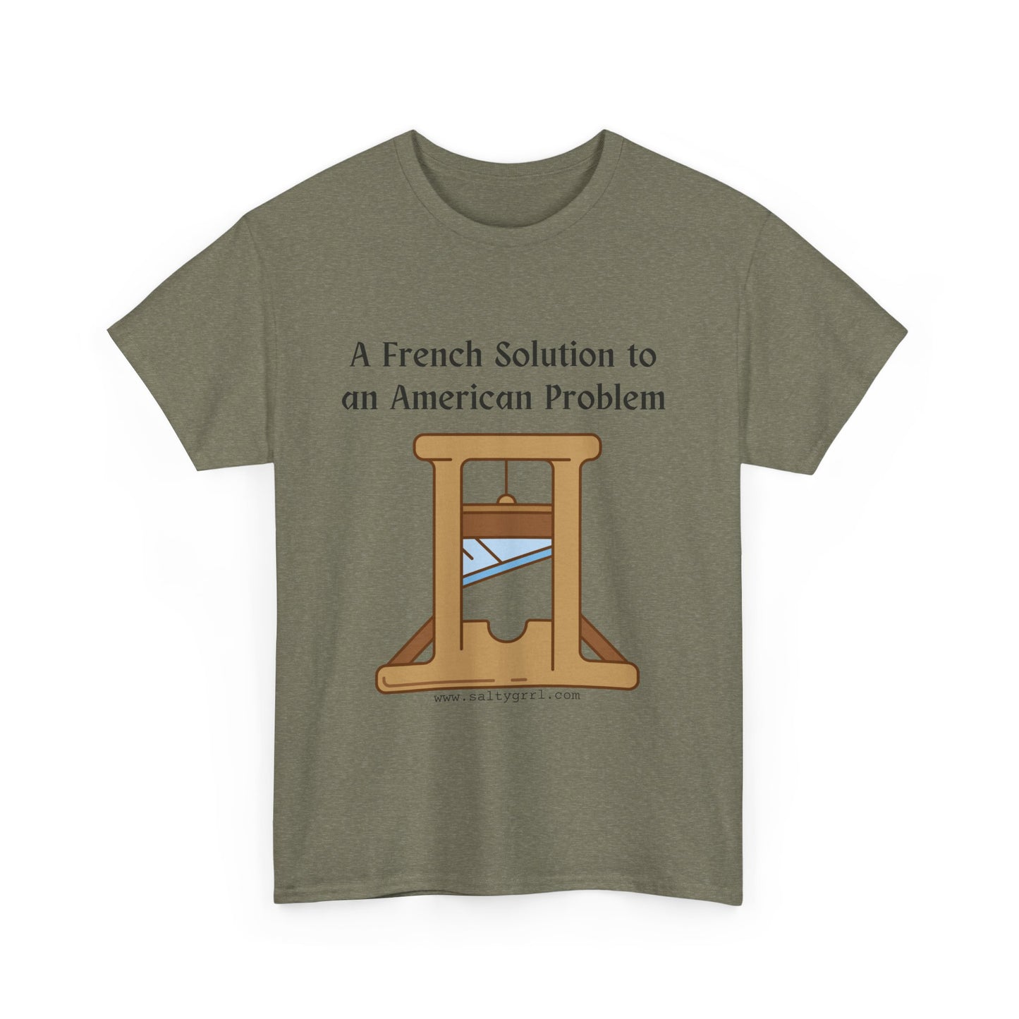 Salty Grrl Statement Tee - 'French Solution'