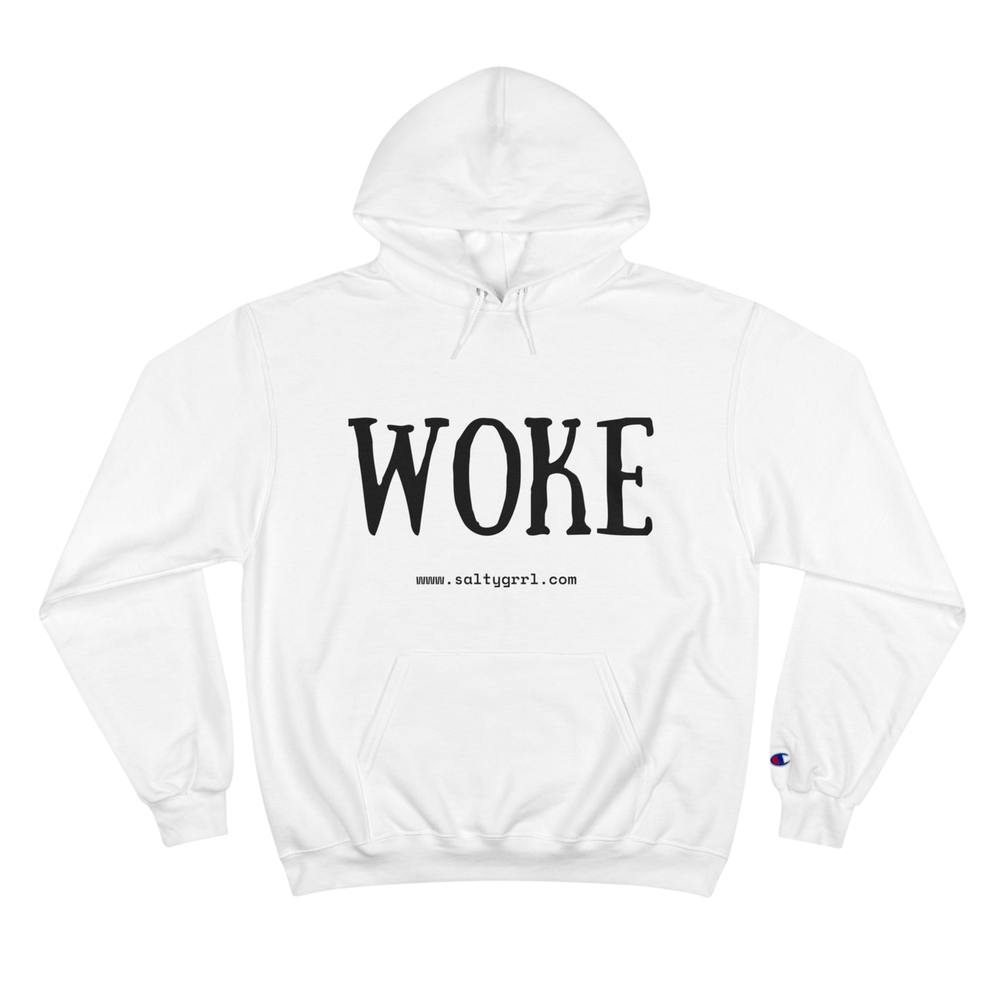 Woke Champion Hoodie - Cozy Graphic Pullover for Casual Wear