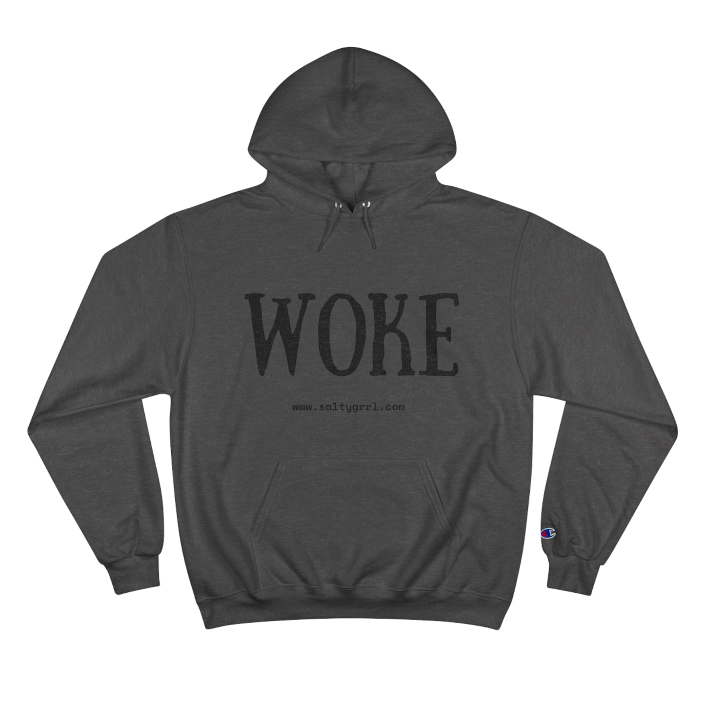 Woke Champion Hoodie - Cozy Graphic Pullover for Casual Wear