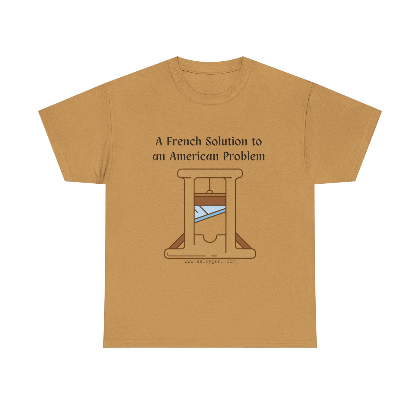 Salty Grrl Statement Tee - 'French Solution'