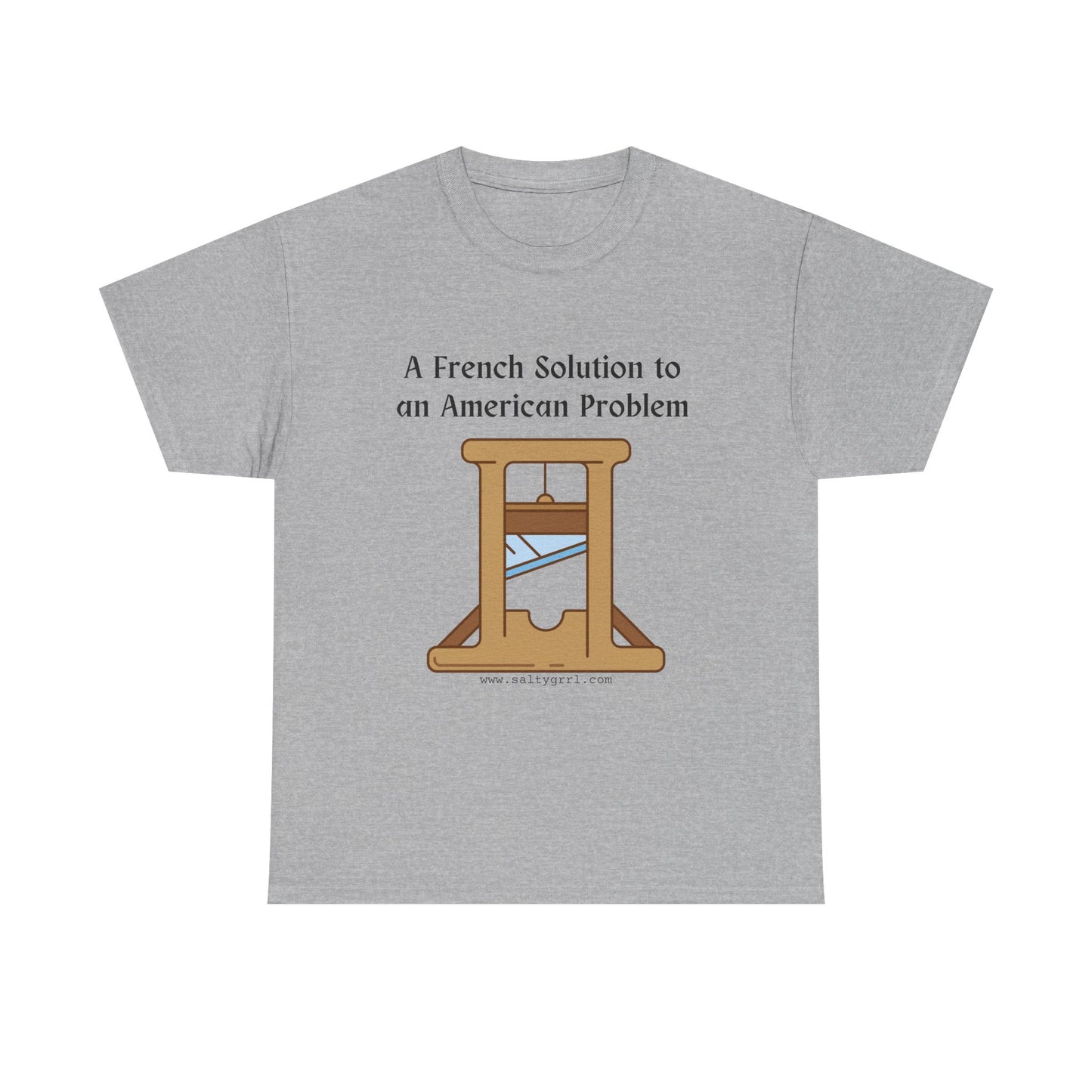 Salty Grrl Statement Tee - 'French Solution'