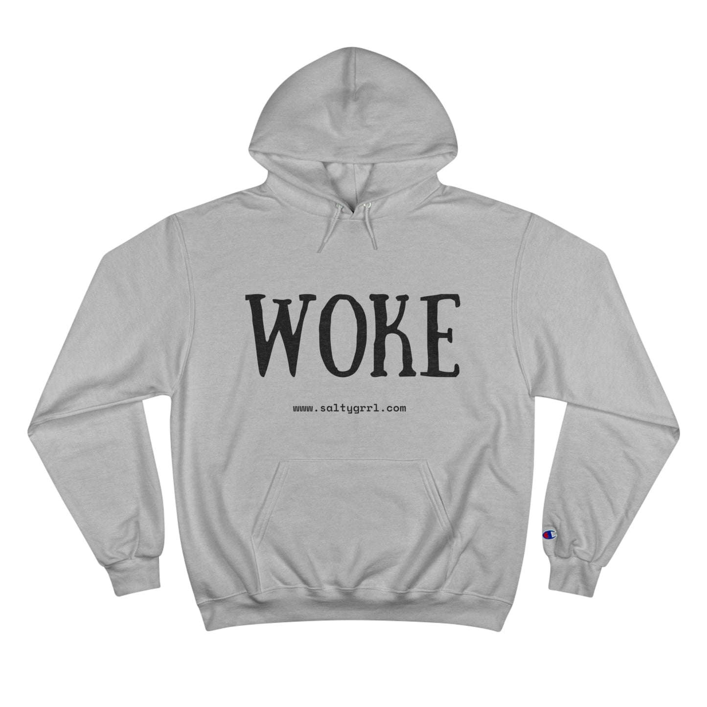 Woke Champion Hoodie - Cozy Graphic Pullover for Casual Wear