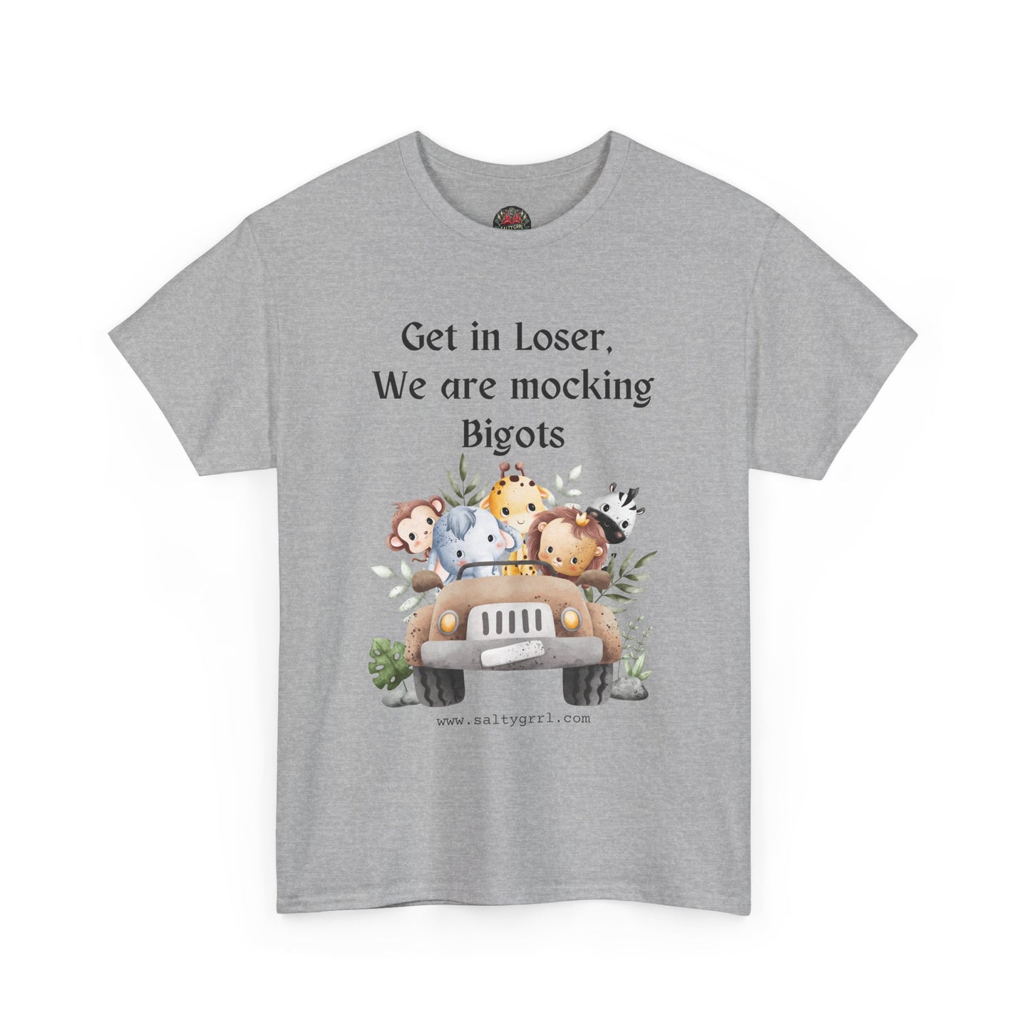 Salty Grrl Statement Tee - 'Mocking Bigots'