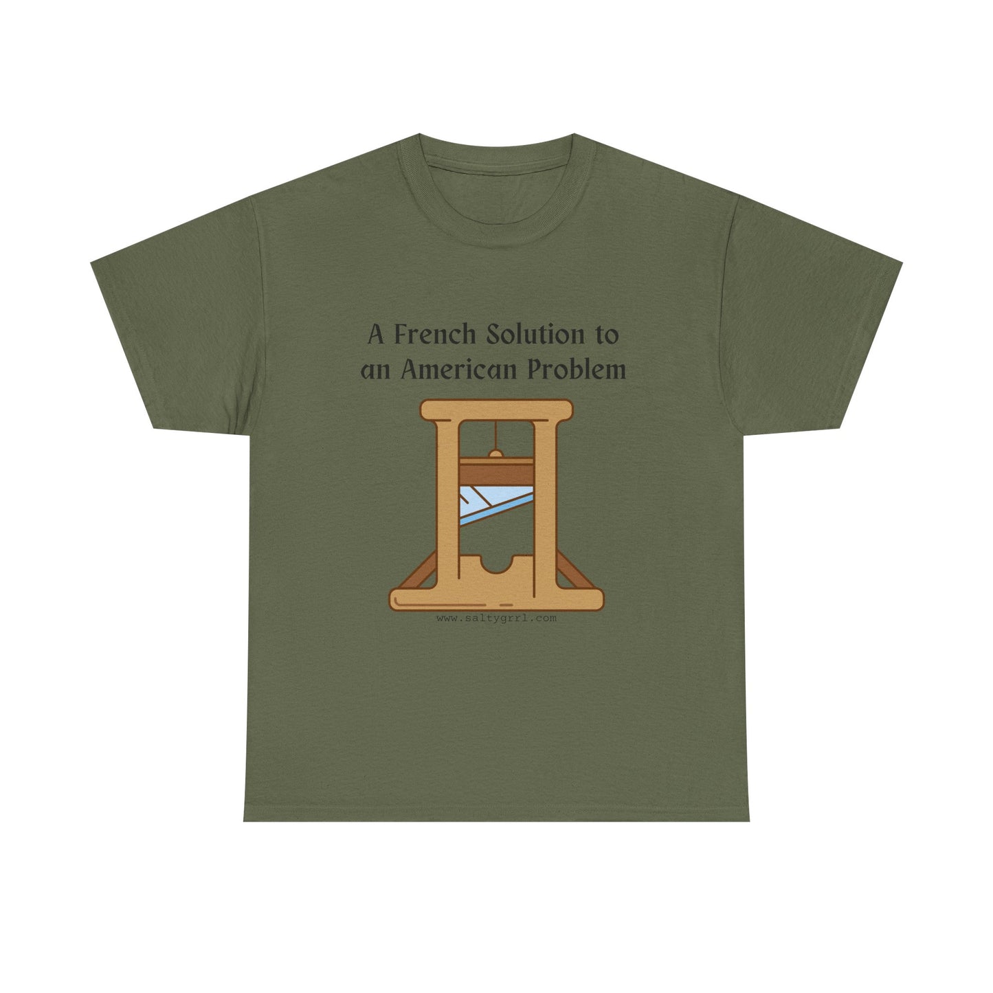 Salty Grrl Statement Tee - 'French Solution'