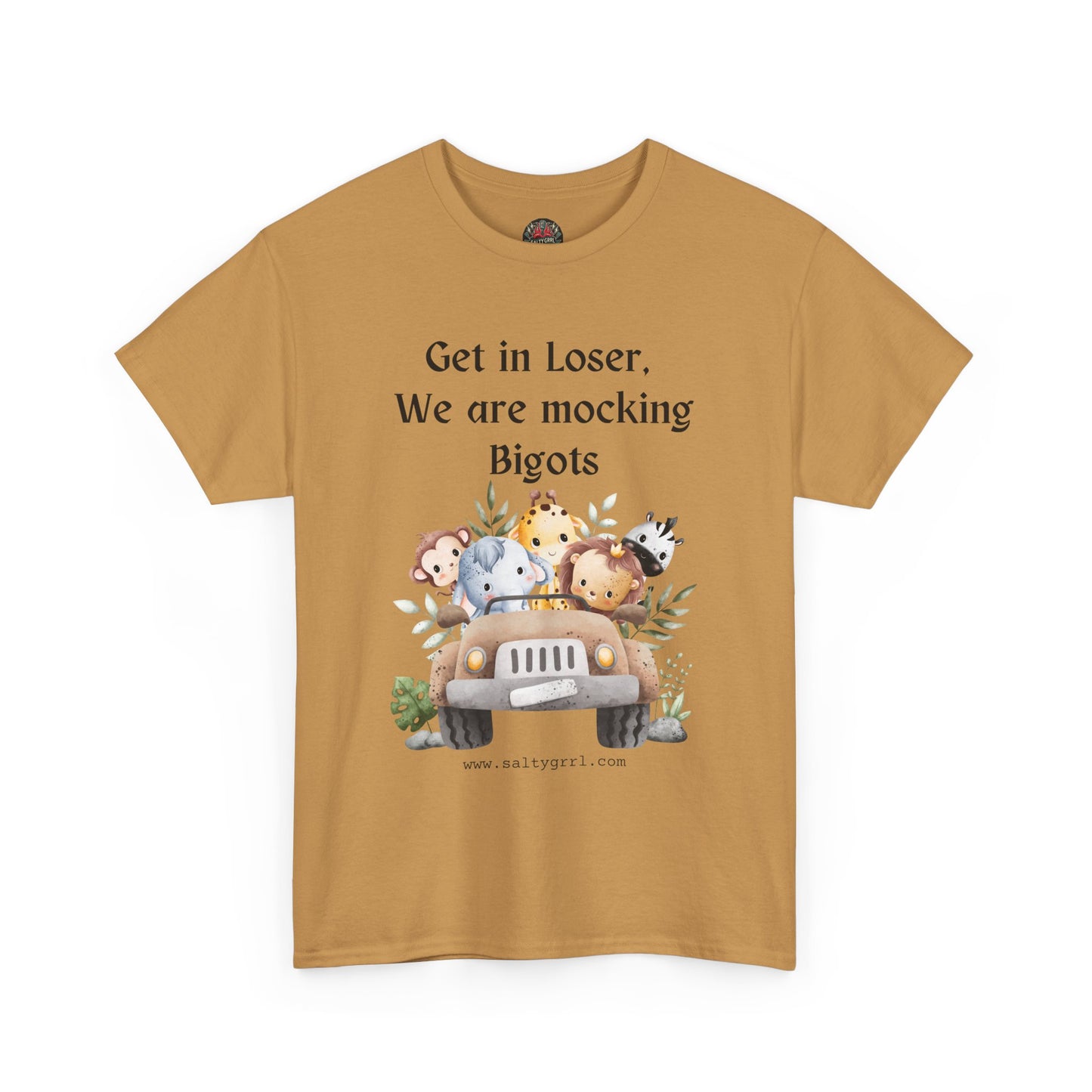 Salty Grrl Statement Tee - 'Mocking Bigots'