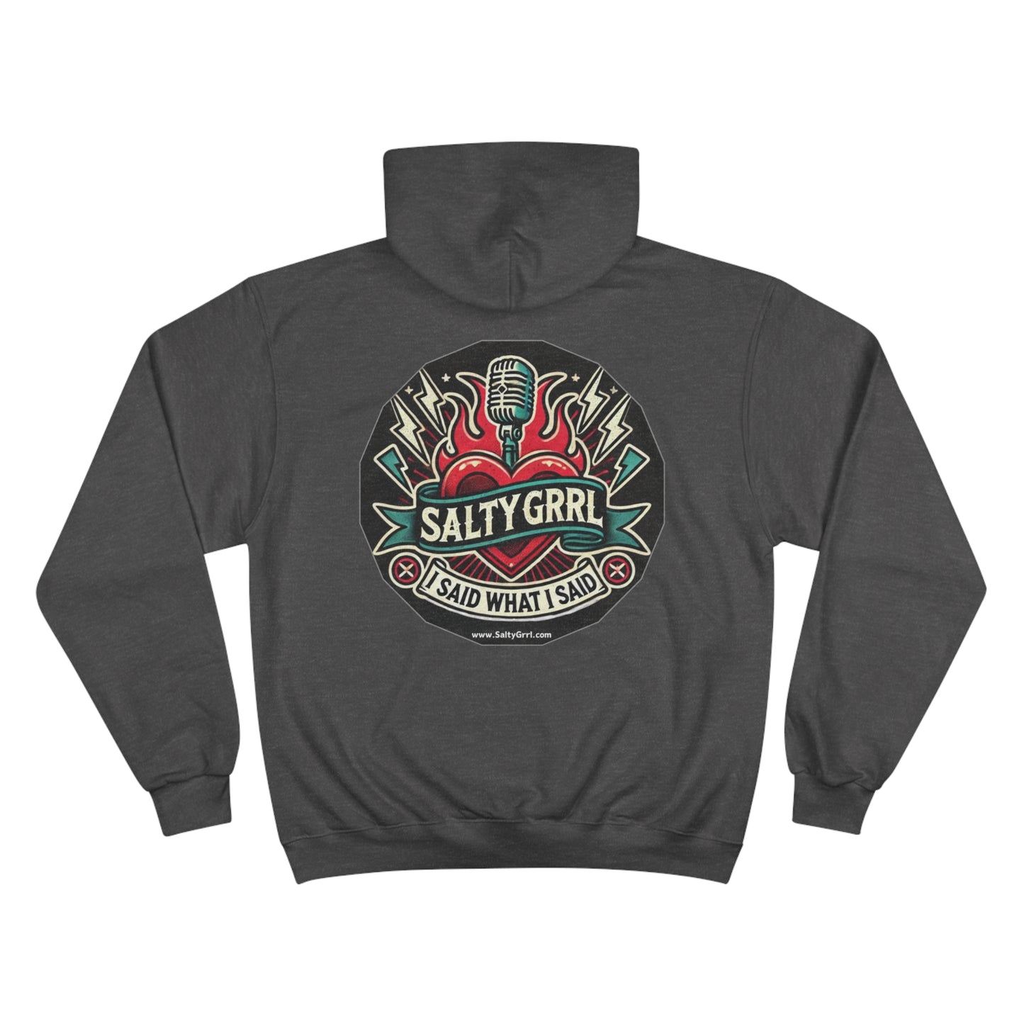 Woke Champion Hoodie - Cozy Graphic Pullover for Casual Wear