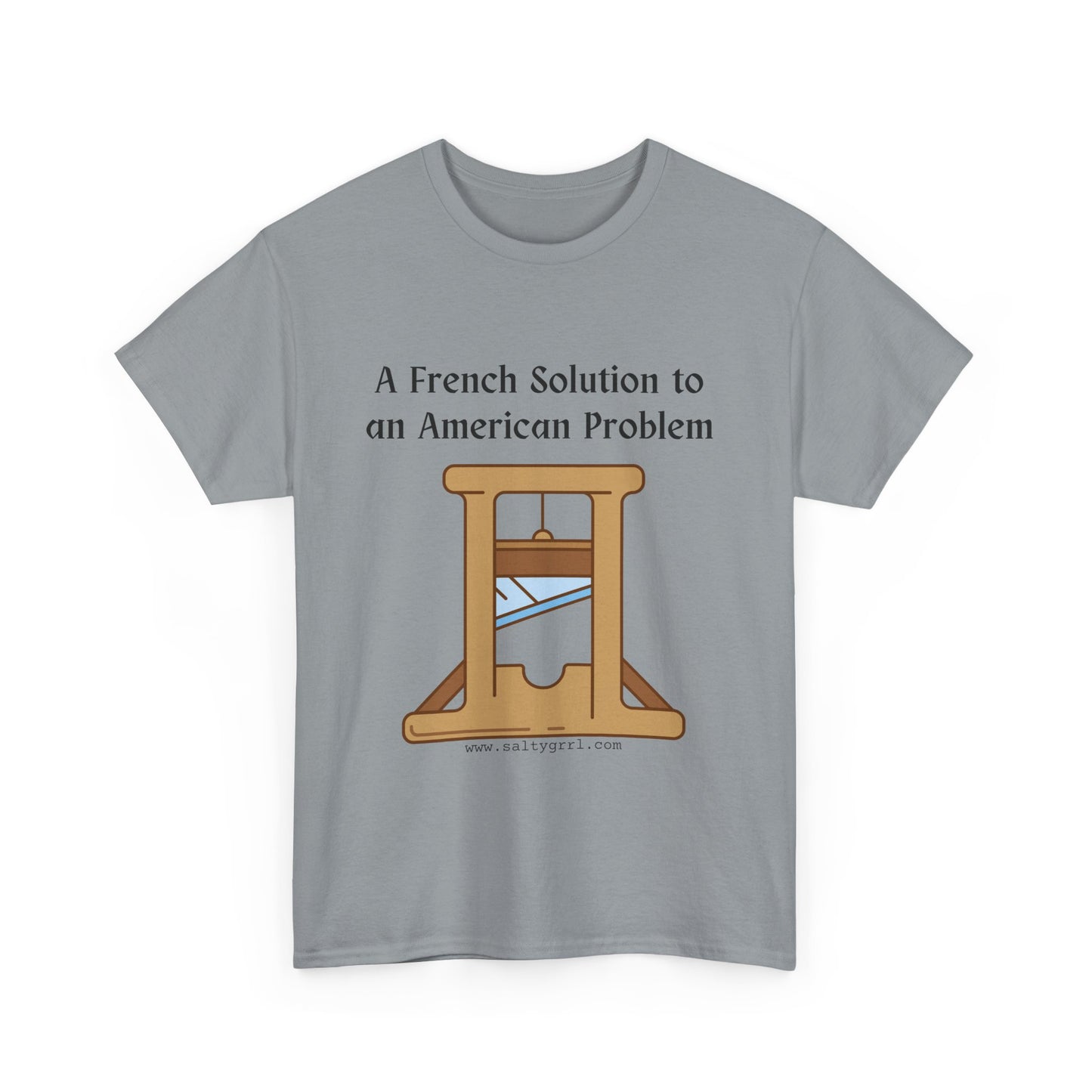 Salty Grrl Statement Tee - 'French Solution'