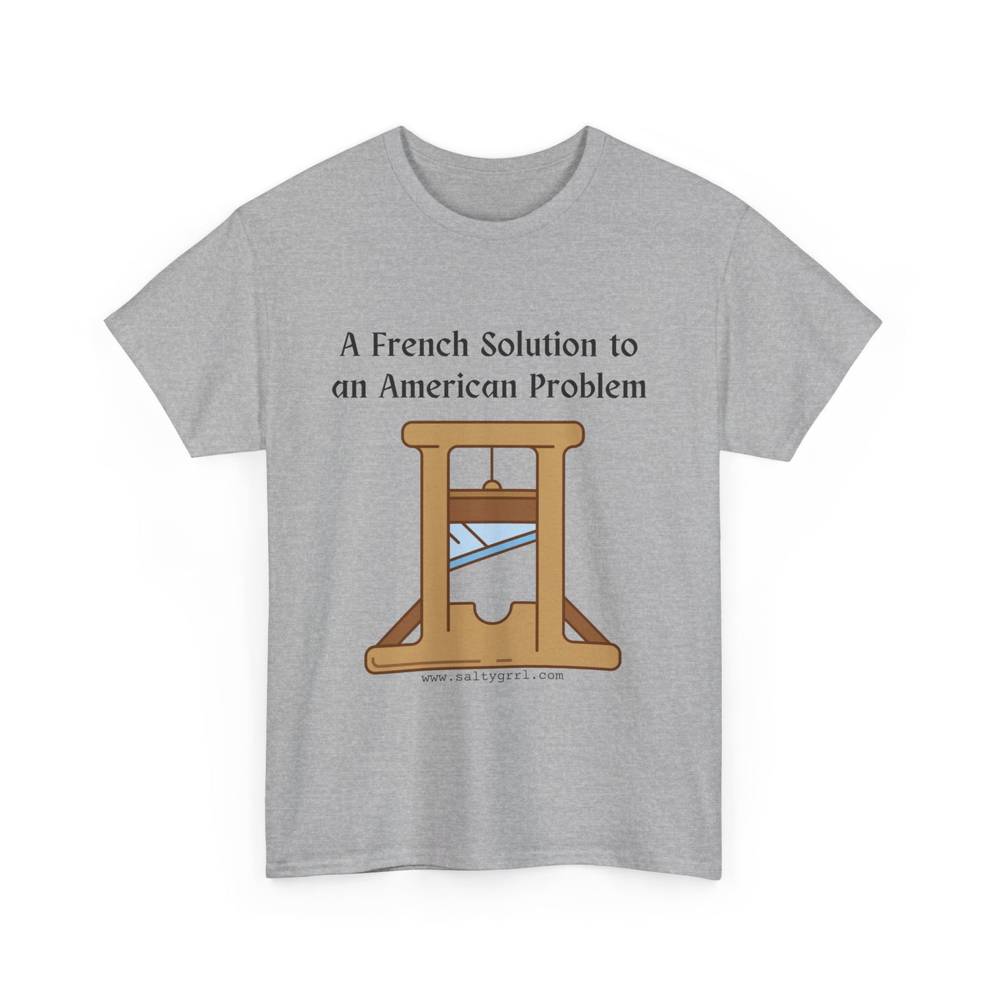 Salty Grrl Statement Tee - 'French Solution'