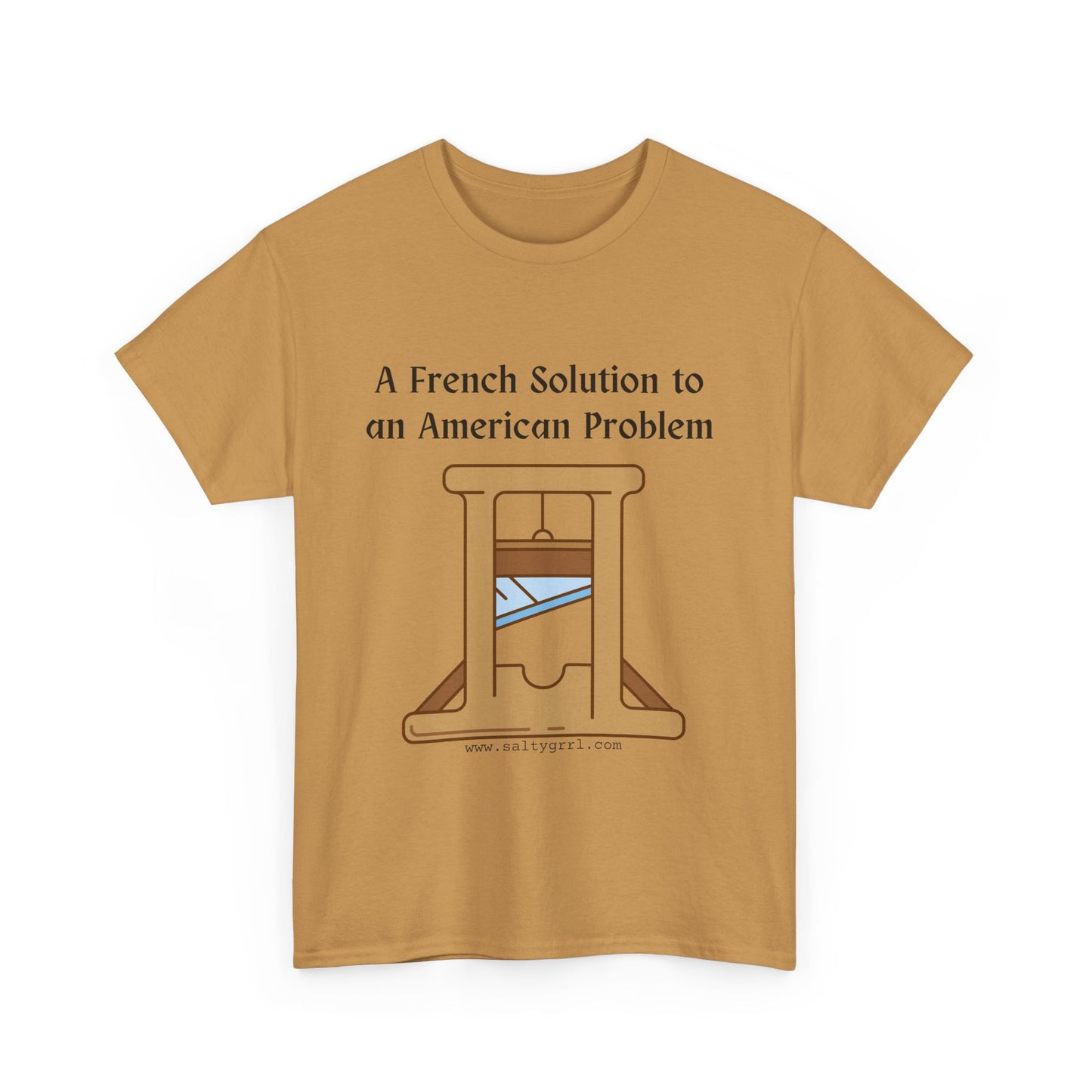 Salty Grrl Statement Tee - 'French Solution'