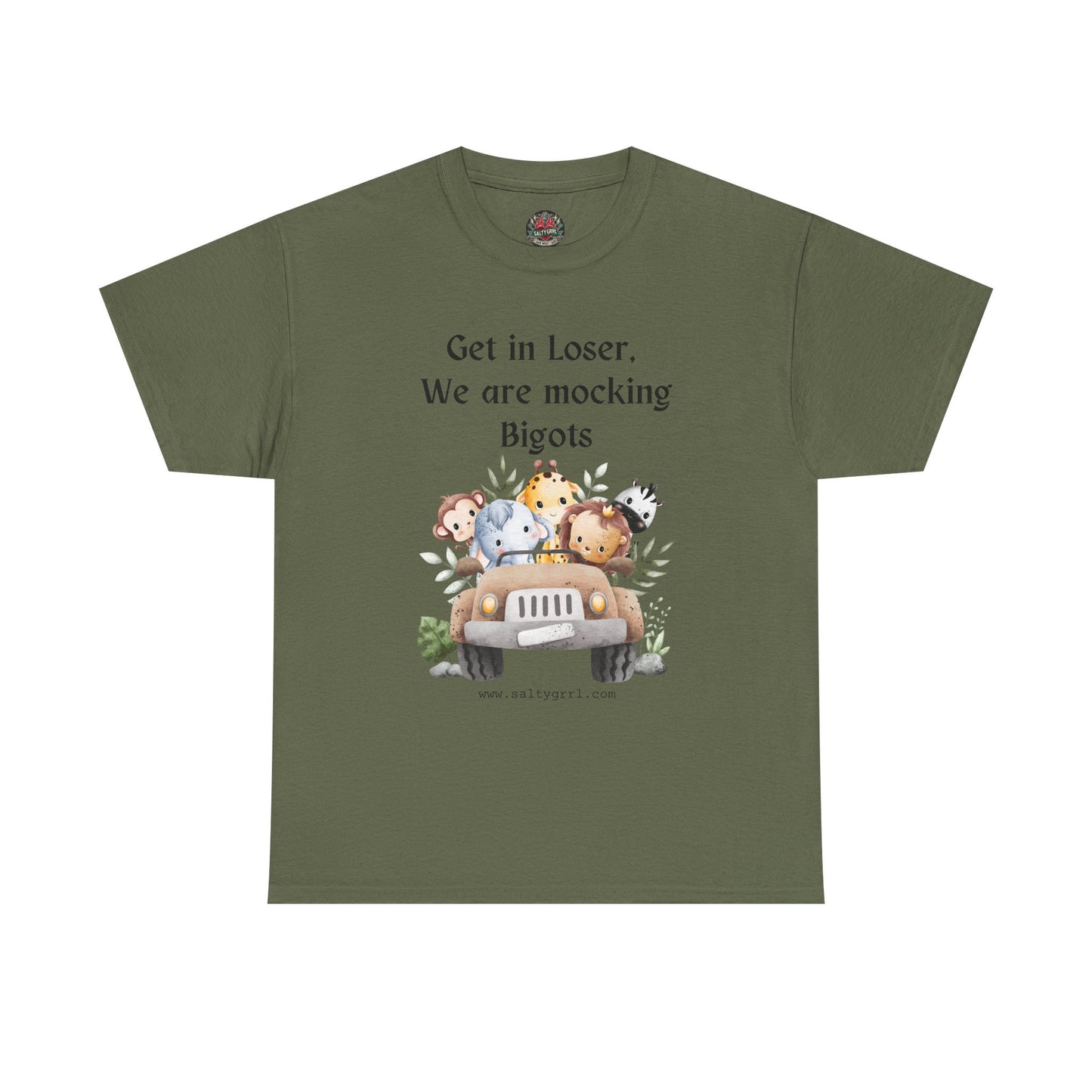 Salty Grrl Statement Tee - 'Mocking Bigots'