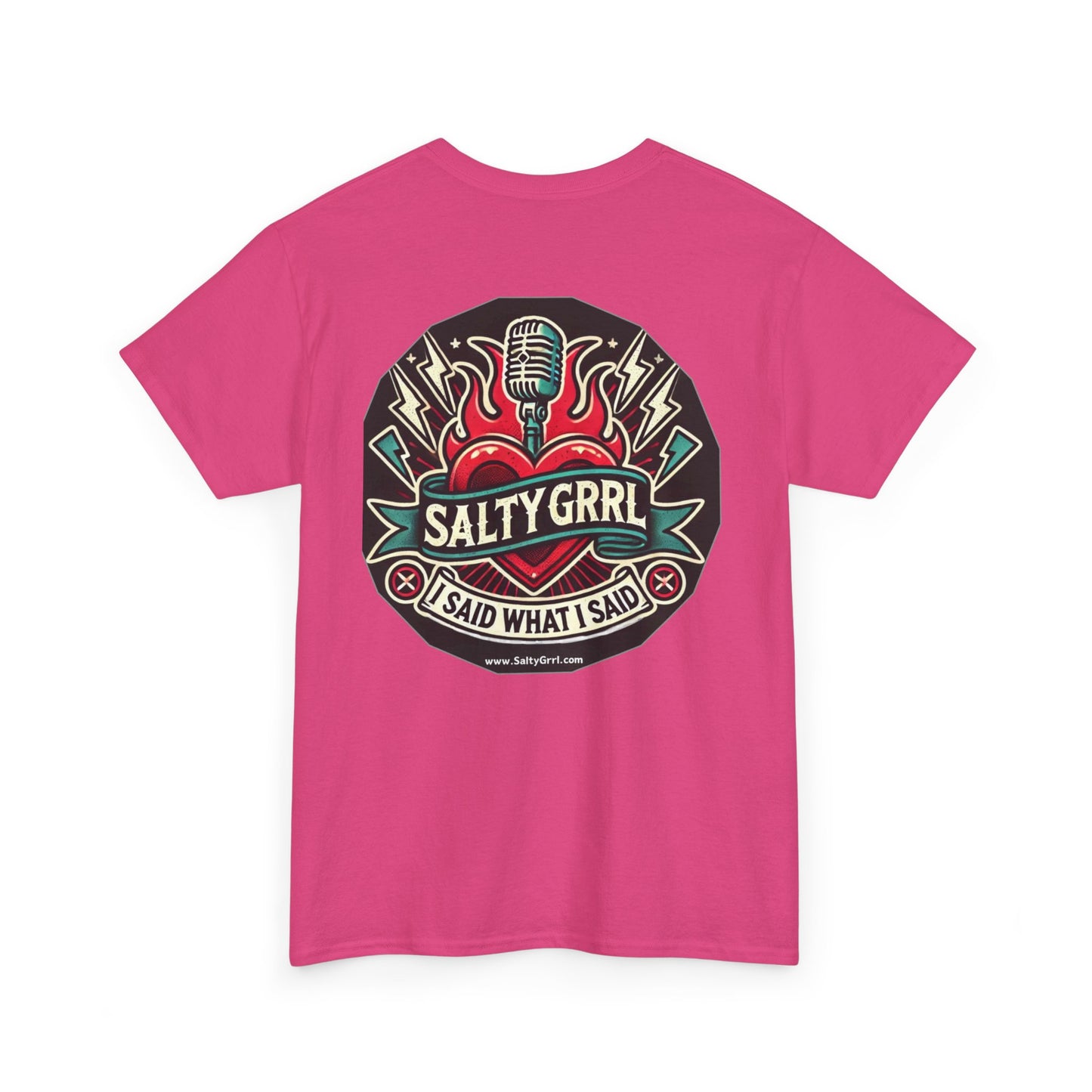 Salty Grrl Says - Human Rights Tee