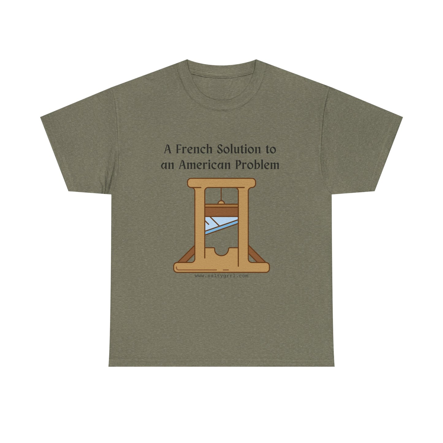 Salty Grrl Statement Tee - 'French Solution'