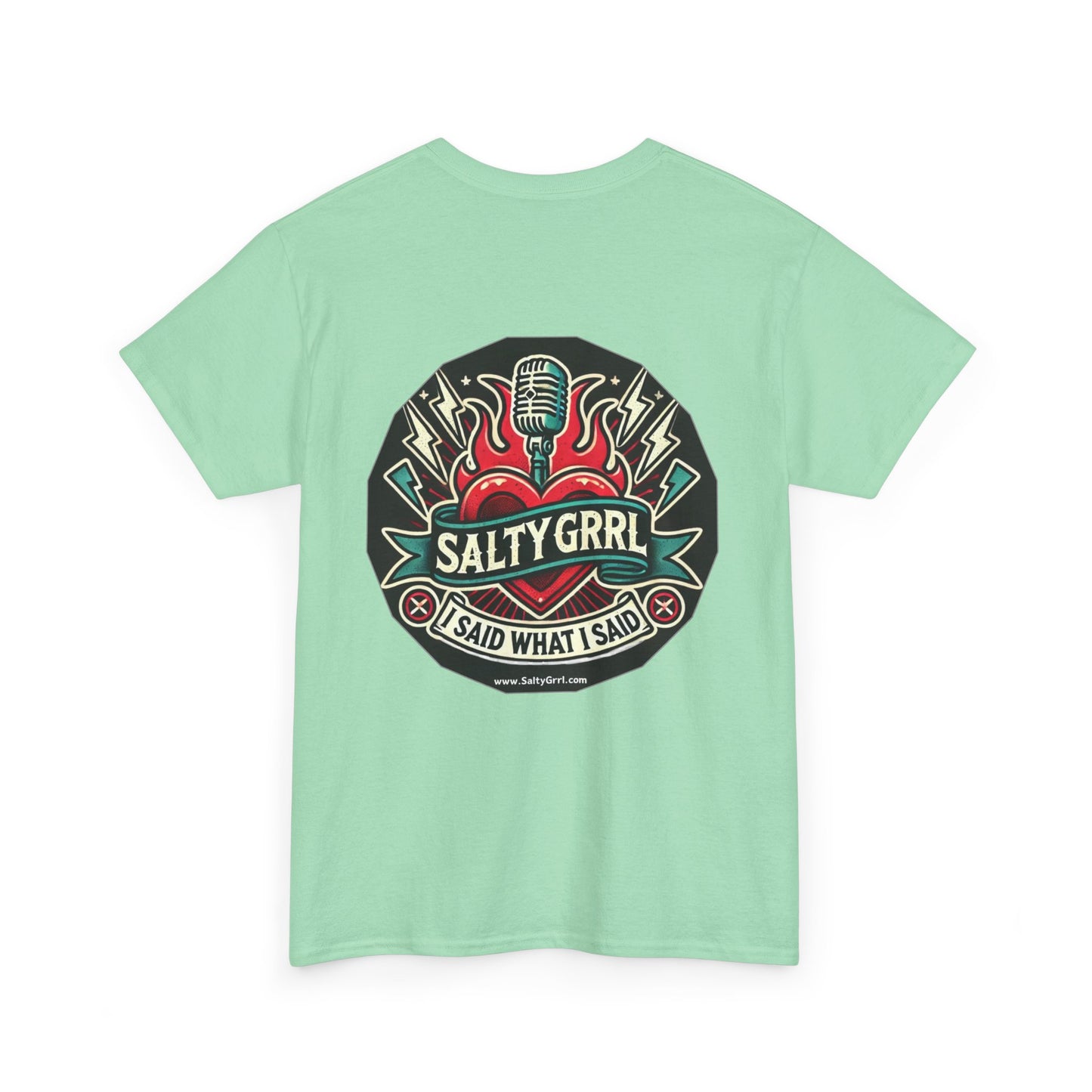 Salty Grrl Says Unisex Heavy Cotton Tee - 'Feral'