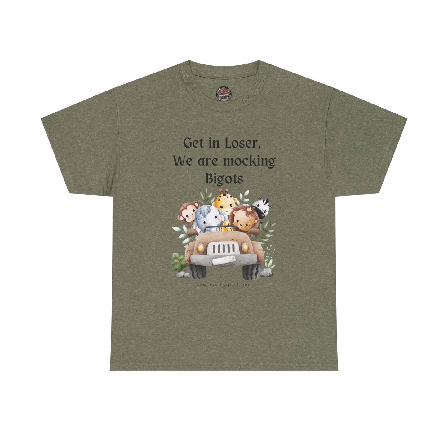 Salty Grrl Statement Tee - 'Mocking Bigots'