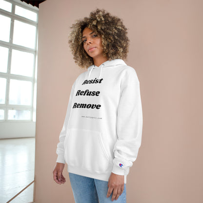 Salty Girl Says Hoodie - Resist Refuse Remove