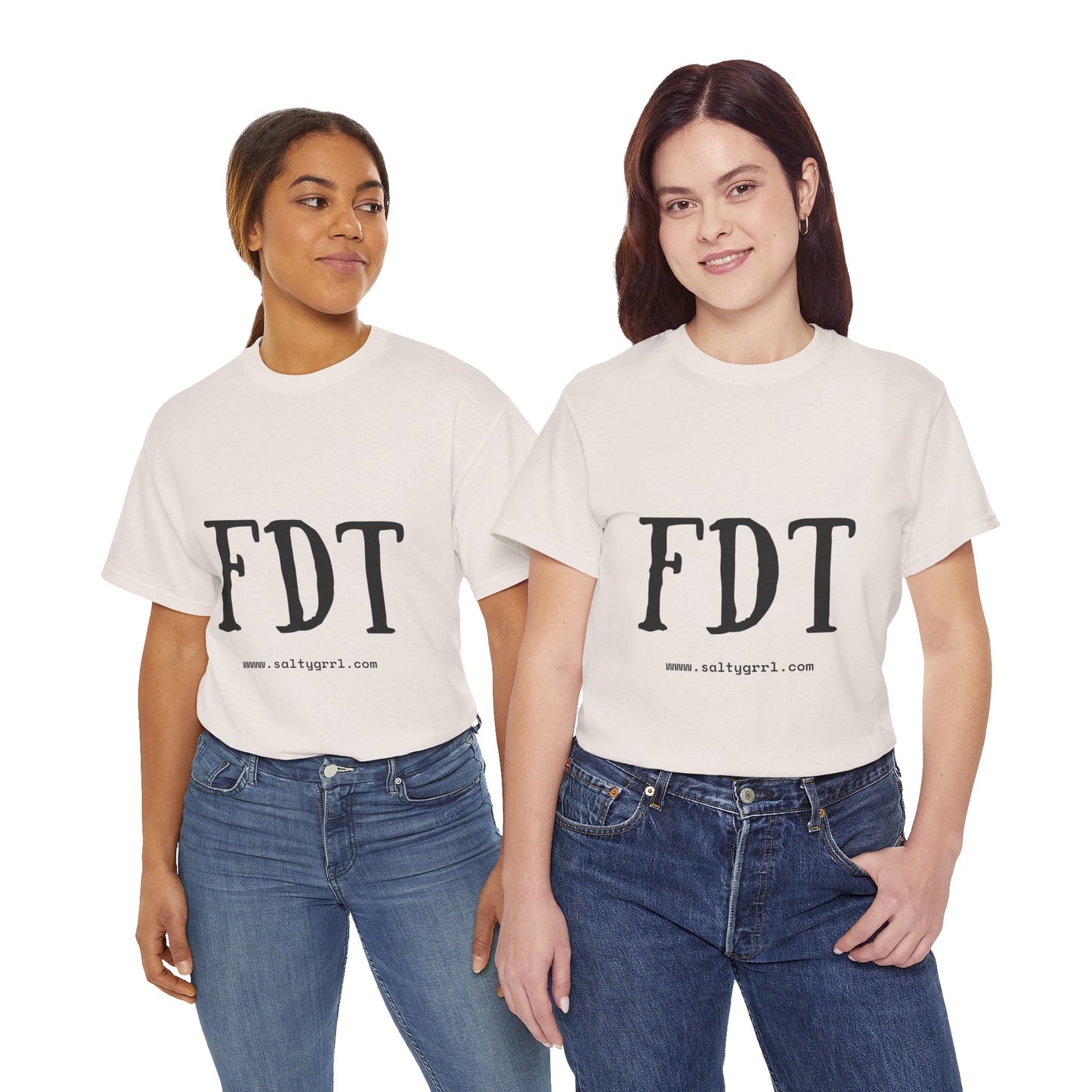 Salty Grrl Statement Tee - FDT Statement Shirt