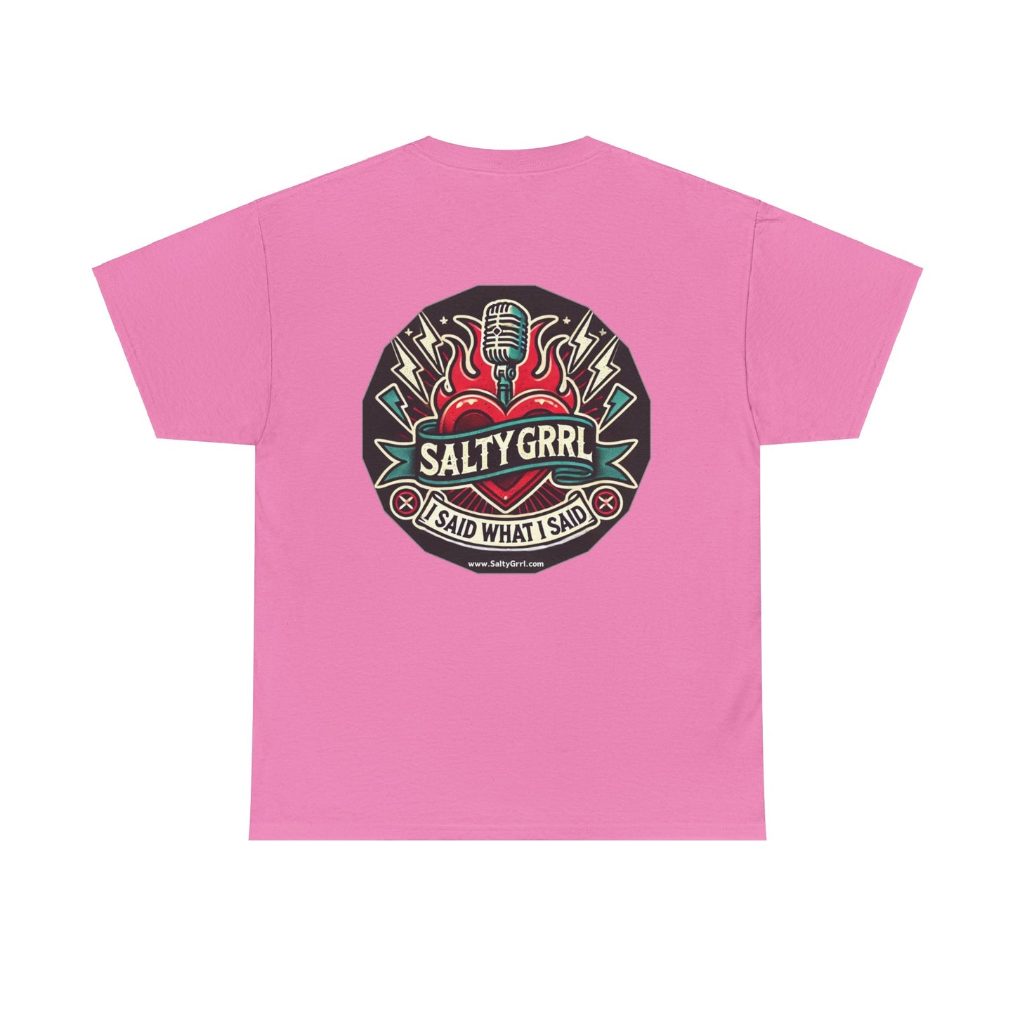Salty Grrl Says Unisex Heavy Cotton Tee - 'Feral'