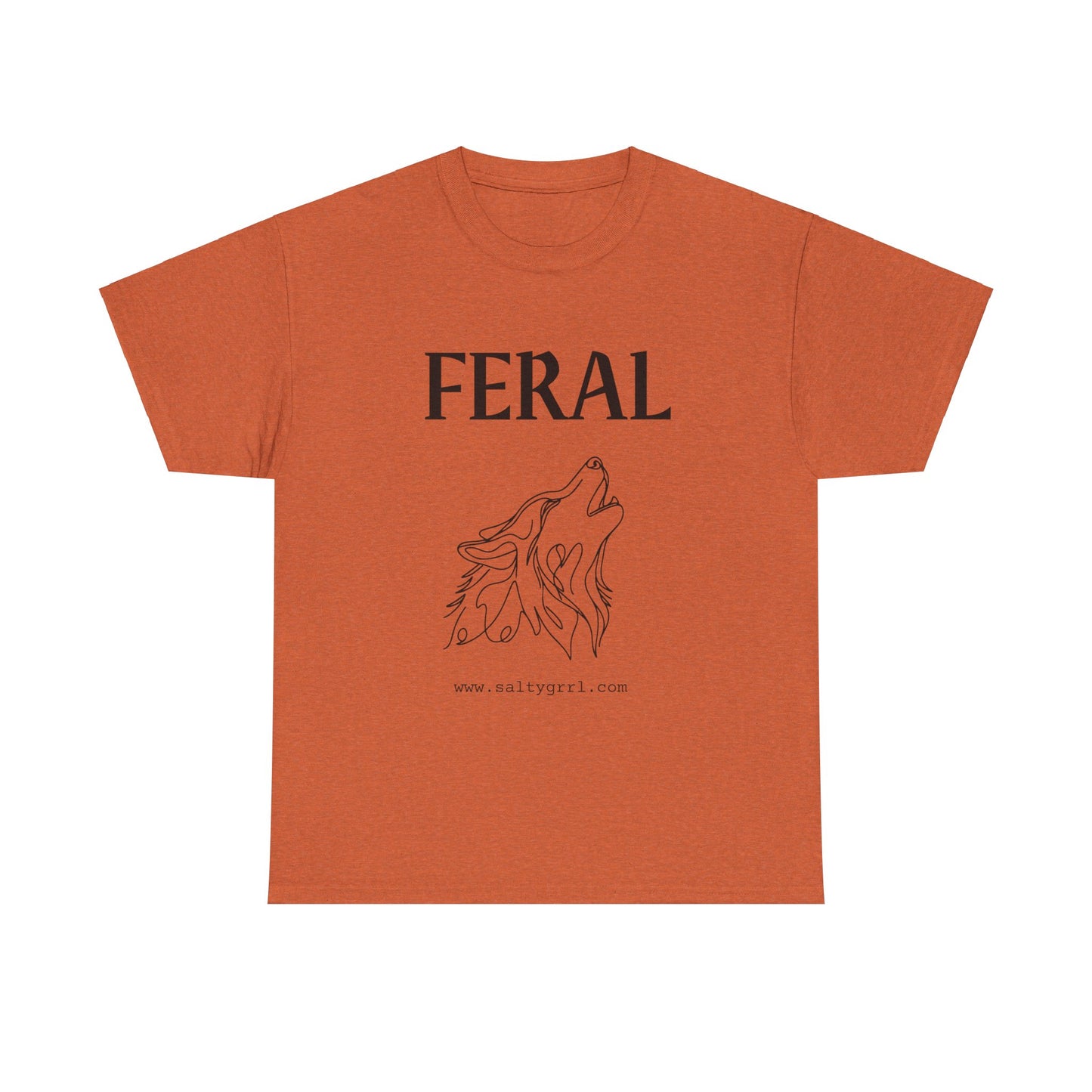 Salty Grrl Says Unisex Heavy Cotton Tee - 'Feral'