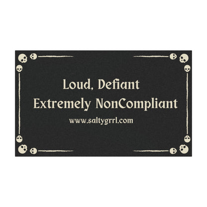 Car Magnet - 'Noncompliant' - Statement Decal for Women