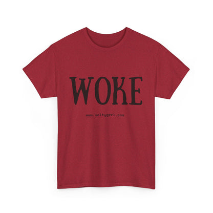 Salty Grrl Says Statement Tee - Woke