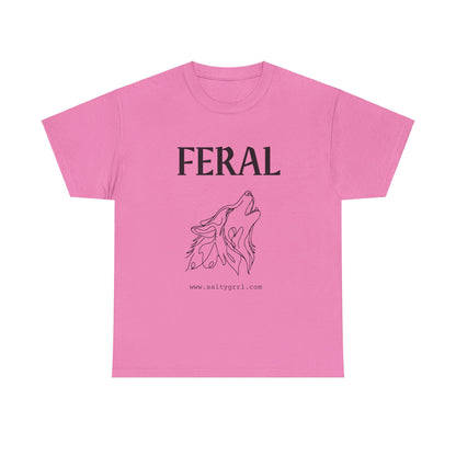 Salty Grrl Says Unisex Heavy Cotton Tee - 'Feral'