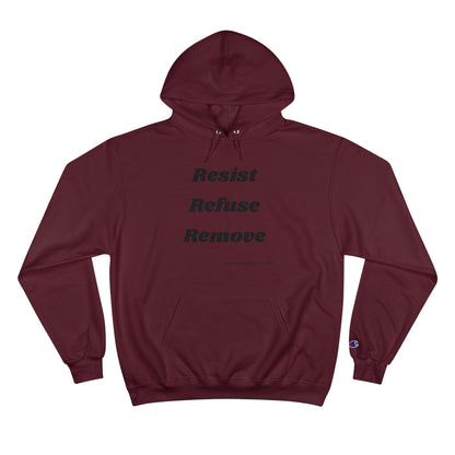 Salty Girl Says Hoodie - Resist Refuse Remove