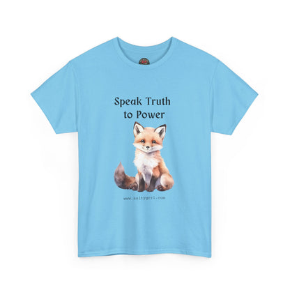 Salty Grrl Statement Tee - 'Truth Fox'