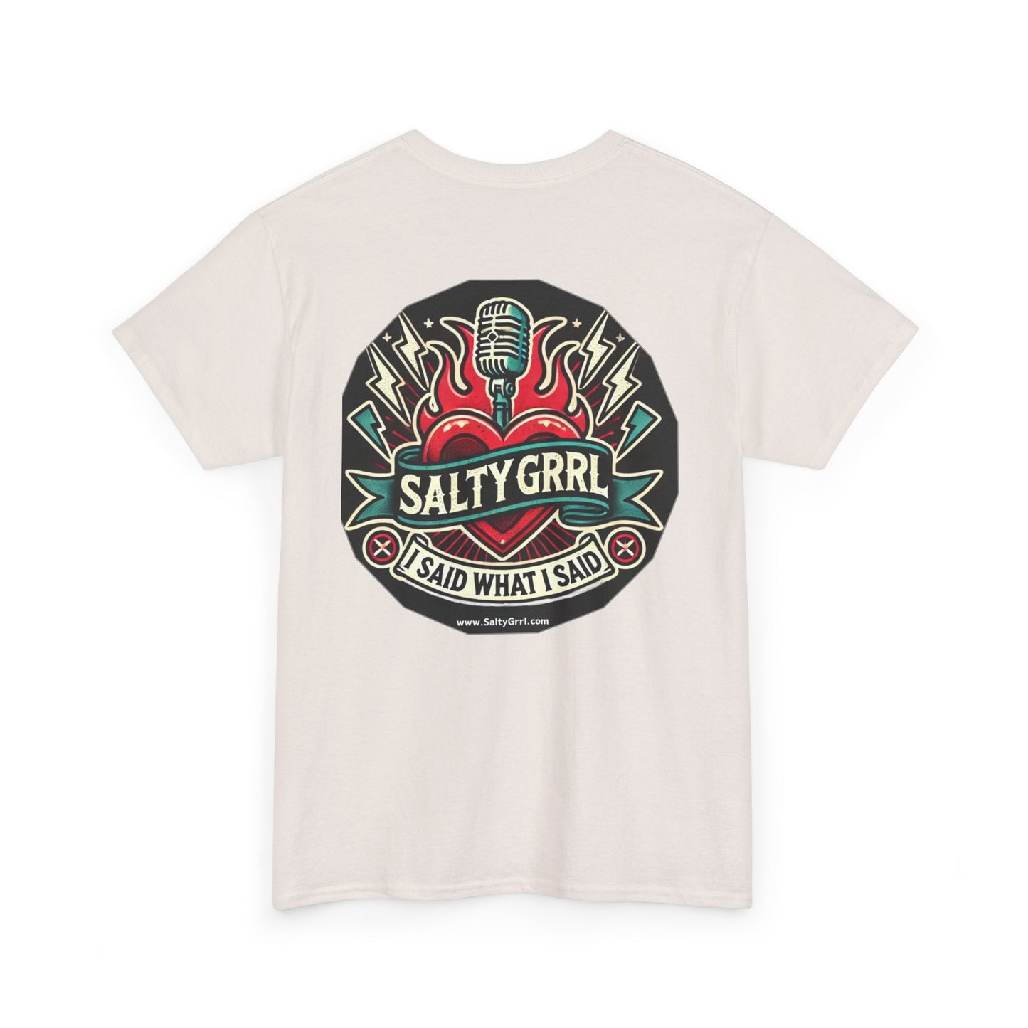Salty Grrl Says - Human Rights Tee
