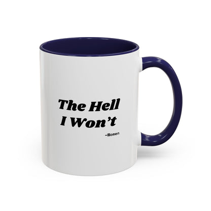 Empowered Women's Accent Coffee Mug