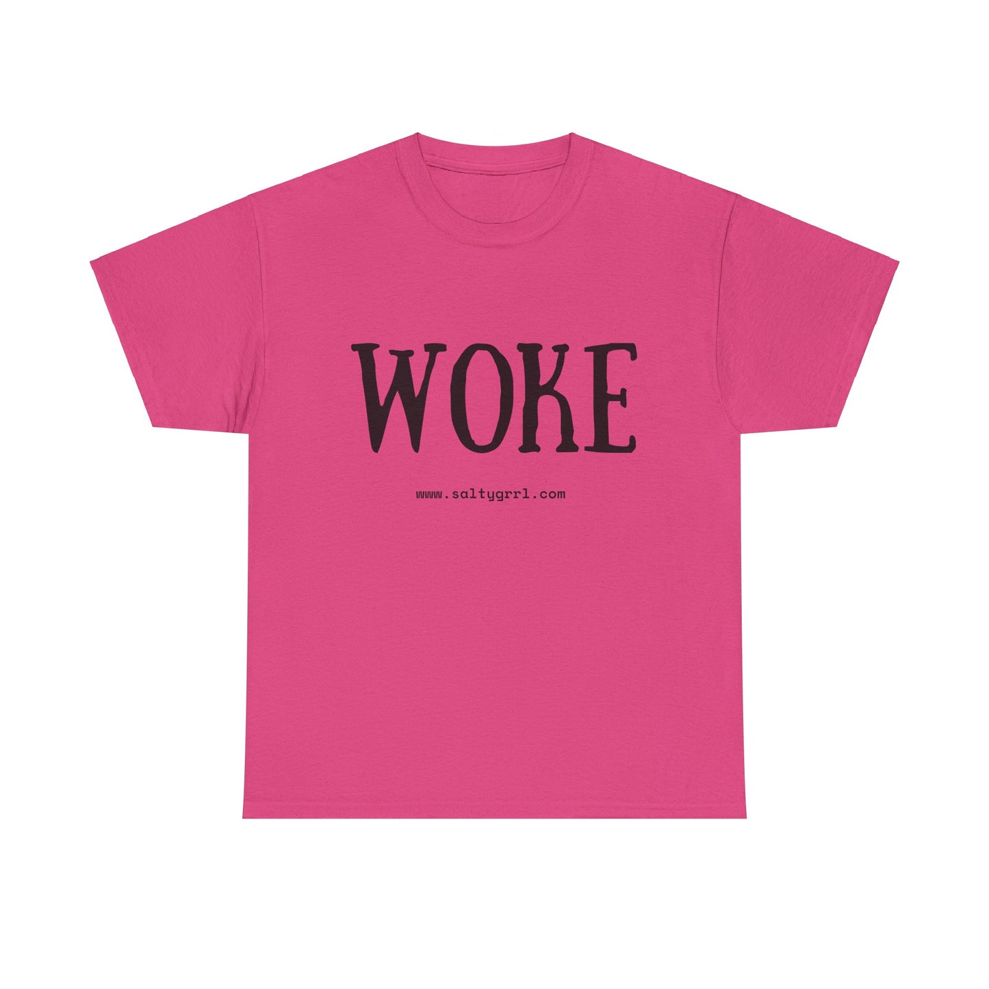 Salty Grrl Says Statement Tee - Woke