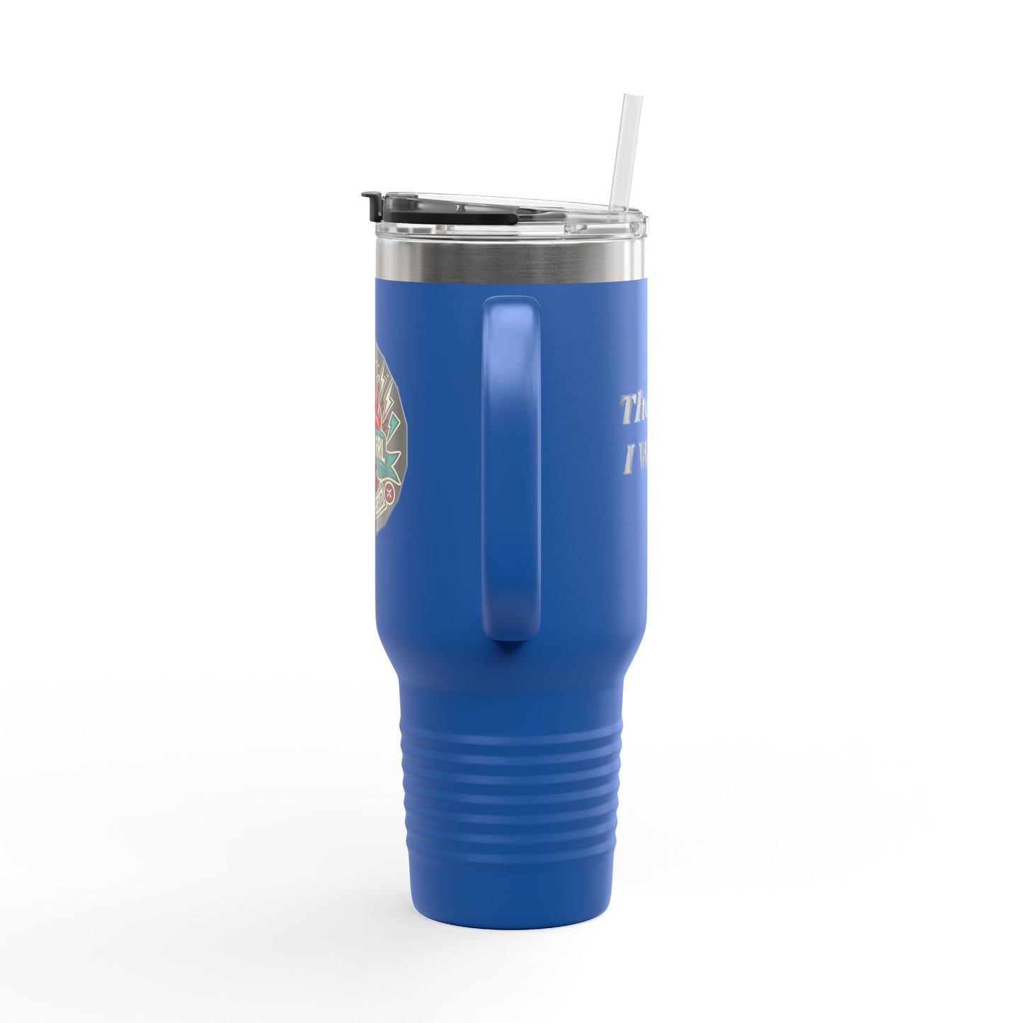 Salty Grrl Insulated Travel Mug - 40oz Motivational Tumbler with Straw
