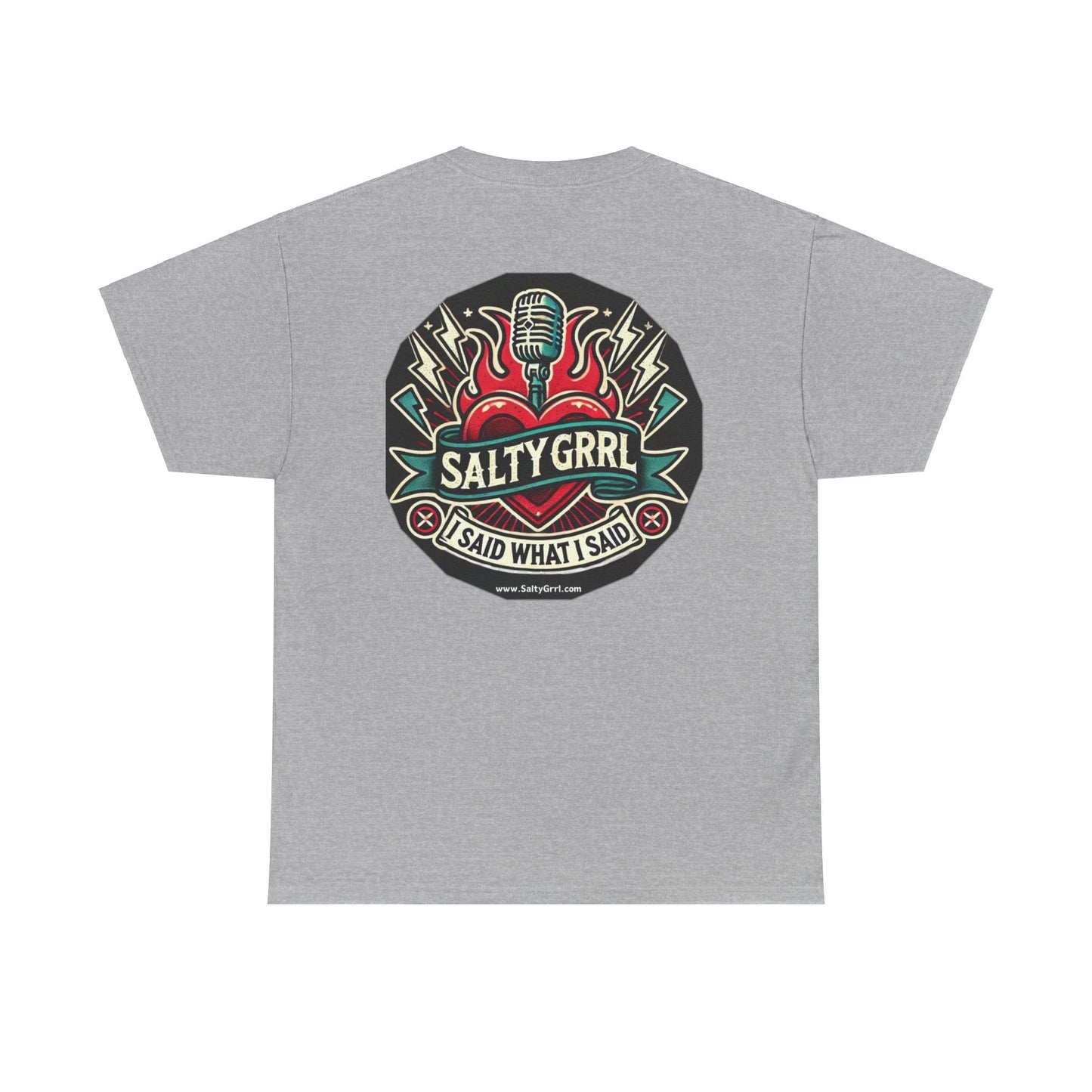 Salty Grrl Says - Human Rights Tee