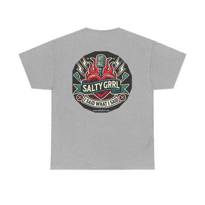 Salty Grrl Says - Human Rights Tee