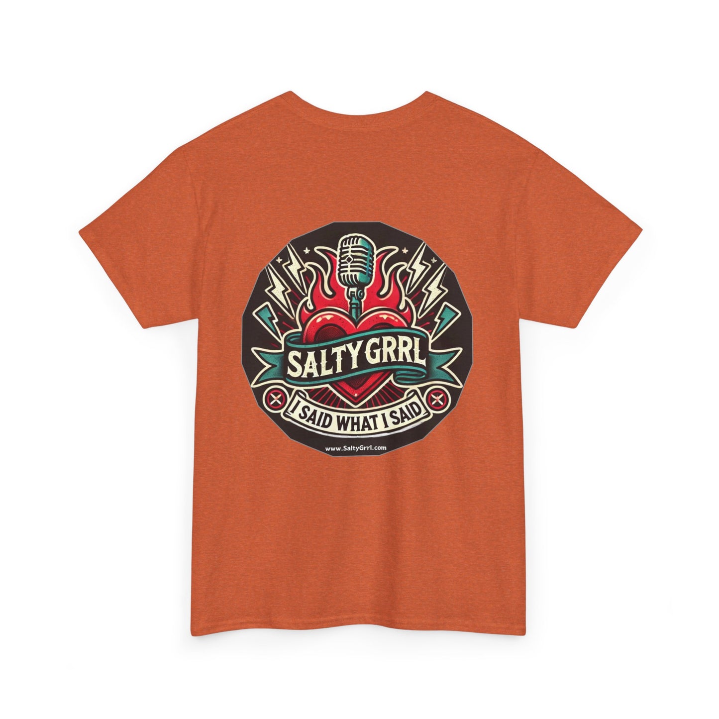 Salty Grrl Says Unisex Heavy Cotton Tee - 'Feral'