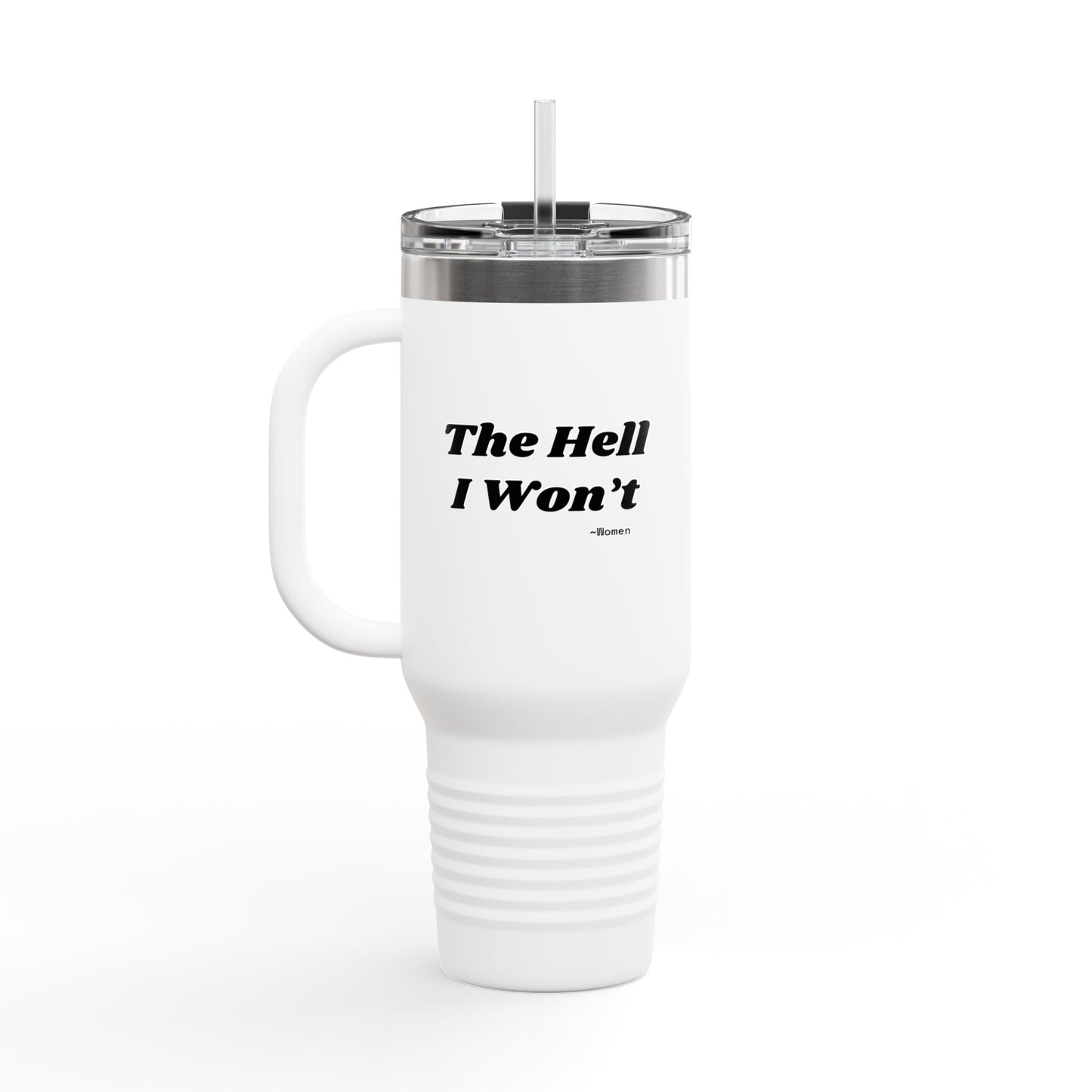 Salty Grrl Insulated Travel Mug - 40oz Motivational Tumbler with Straw