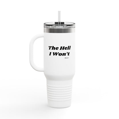 Salty Grrl Insulated Travel Mug - 40oz Motivational Tumbler with Straw