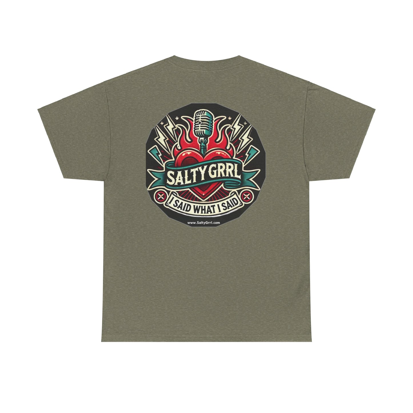 Salty Grrl Says - Human Rights Tee