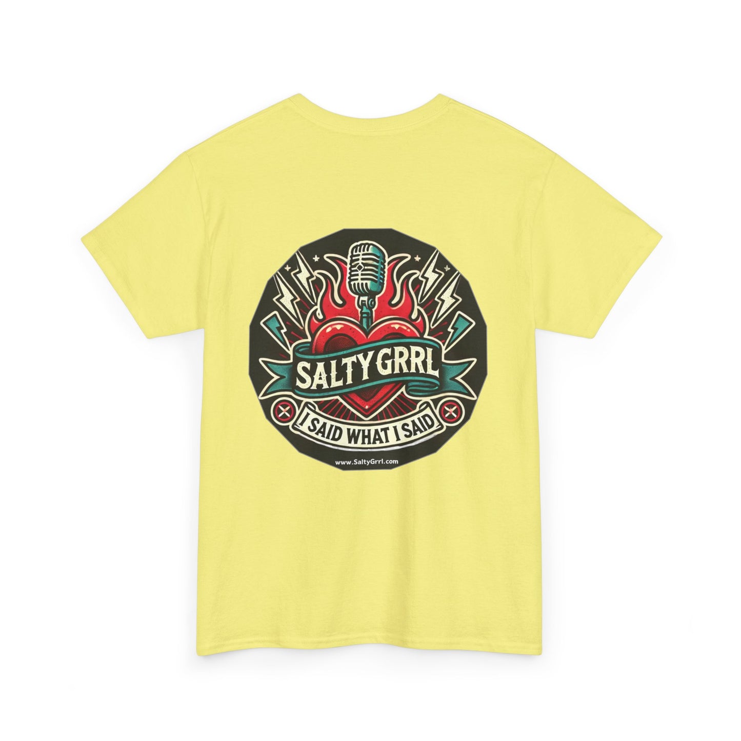 Salty Grrl Says Unisex Heavy Cotton Tee - 'Feral'