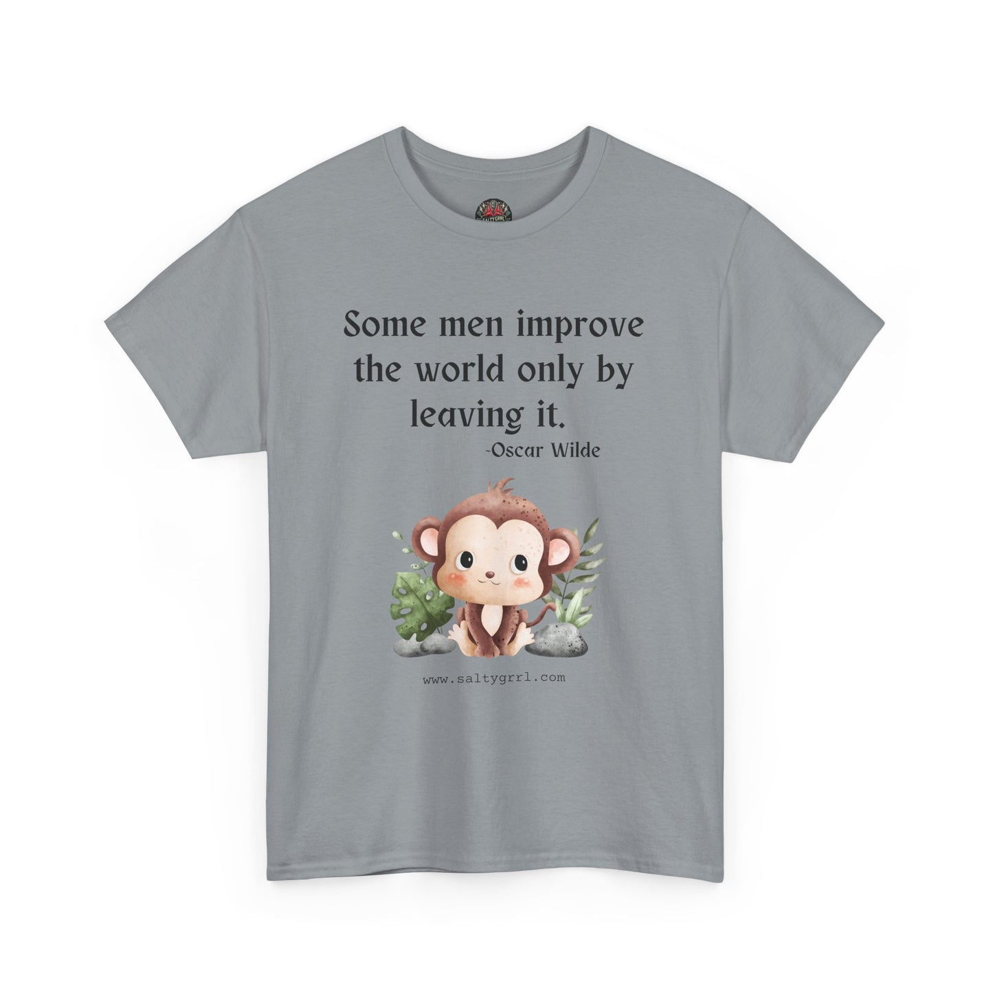 Salty Grrl Statement Tee - 'Some Men'