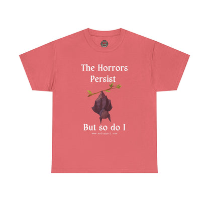 Salty Grrl Statement Tee - 'Horrors Persist'