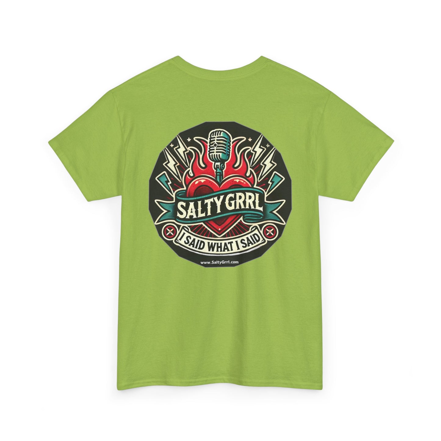 Salty Grrl Says Statement Tee - 'The Hell I Won’t'