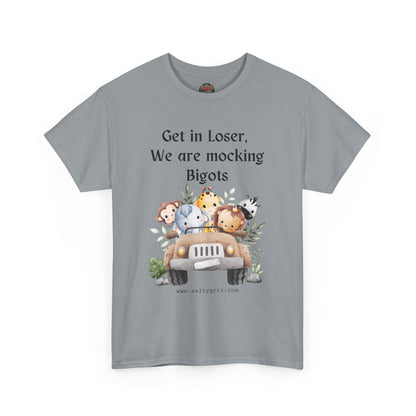 Salty Grrl Statement Tee - 'Mocking Bigots'