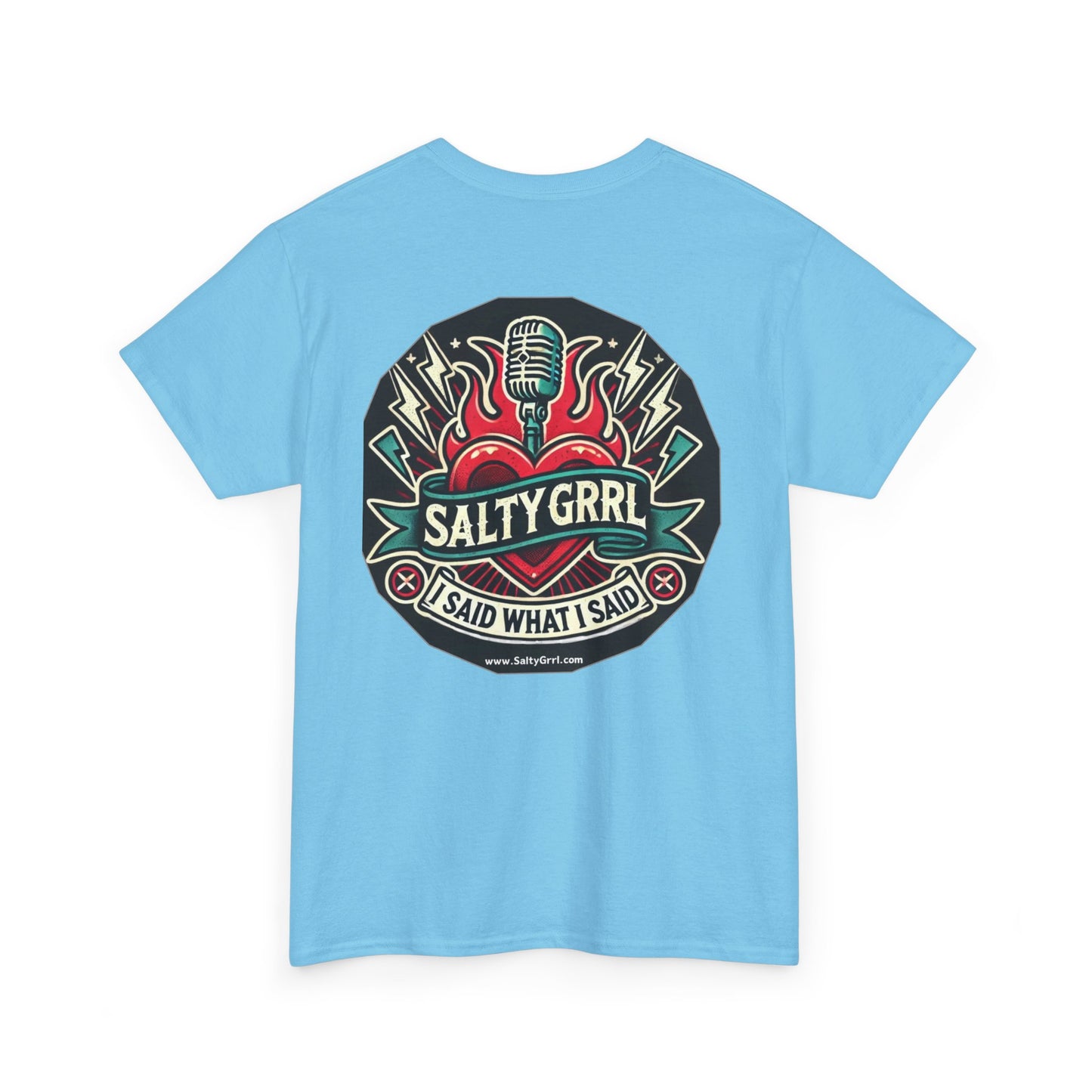Salty Grrl Says - Human Rights Tee
