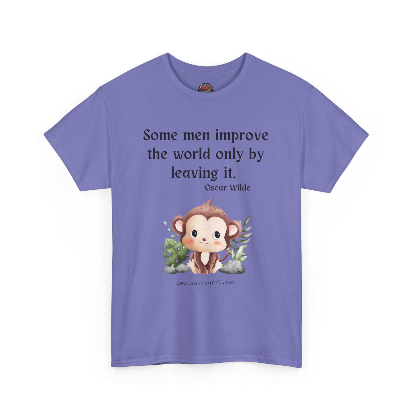 Salty Grrl Statement Tee - 'Some Men'